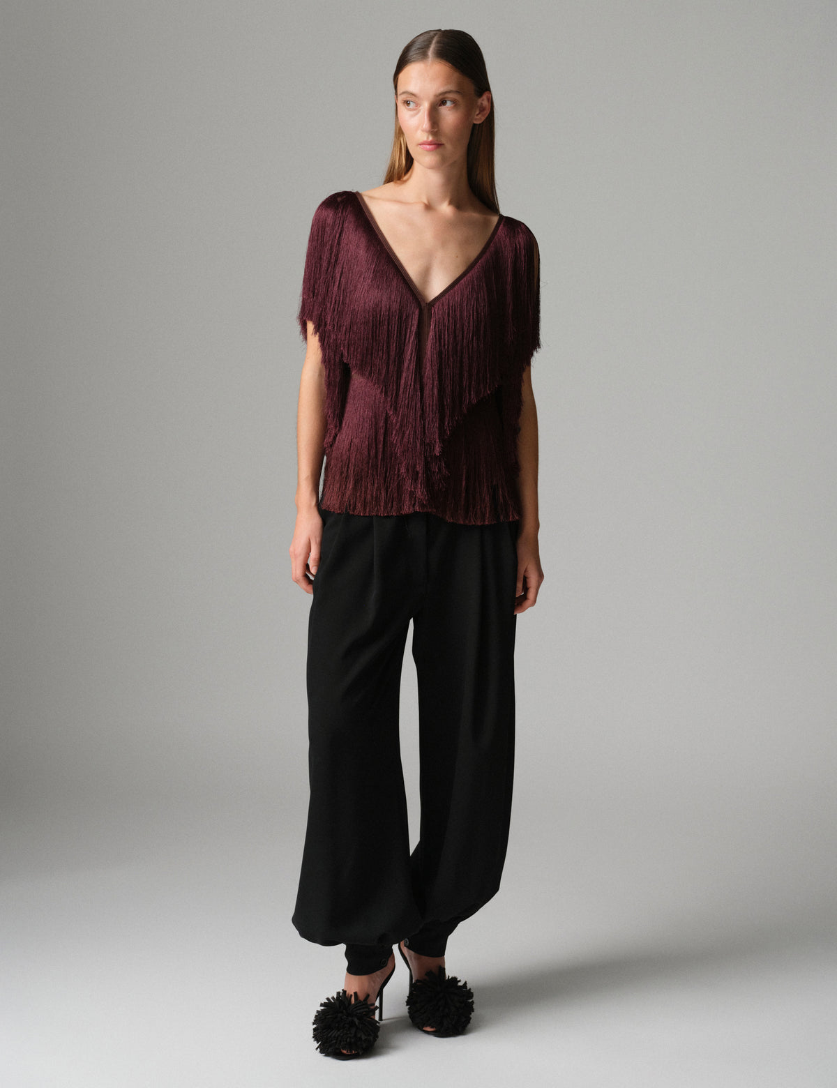DAY Birger ét Mikkelsen DAYFitao - Modern Fringe - Top Top 191619 FUDGE