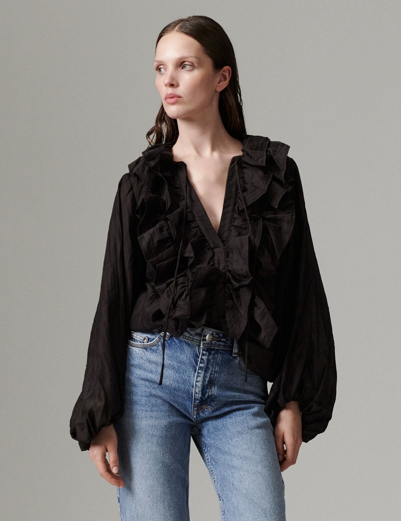 DAY Birger ét Mikkelsen DAYFrey - Tencilly - Blouse Blouse 191018 Ganache