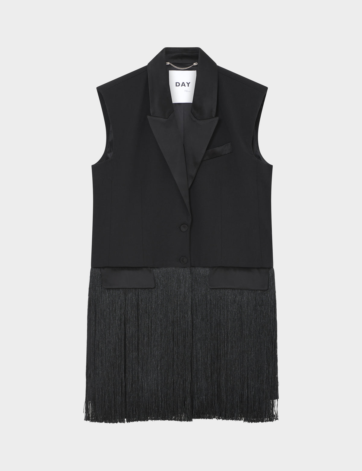 DAY Birger ét Mikkelsen DAYFrinso - Worsted - Vest Vest 190303 Black
