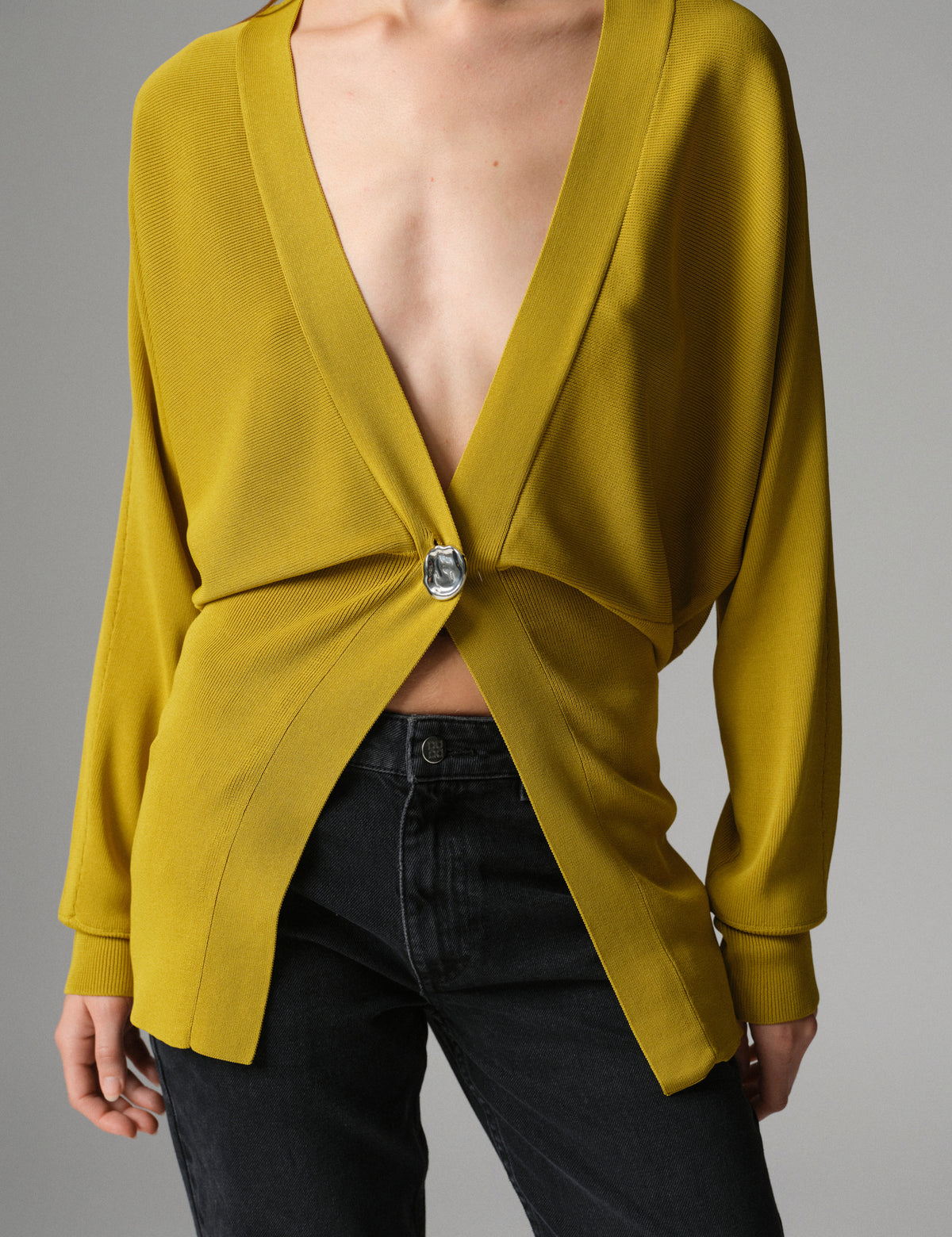 DAY Birger ét Mikkelsen DAYGabu - Modern Viscose - Cardigan Cardigan 170836 ECRU OLIVE