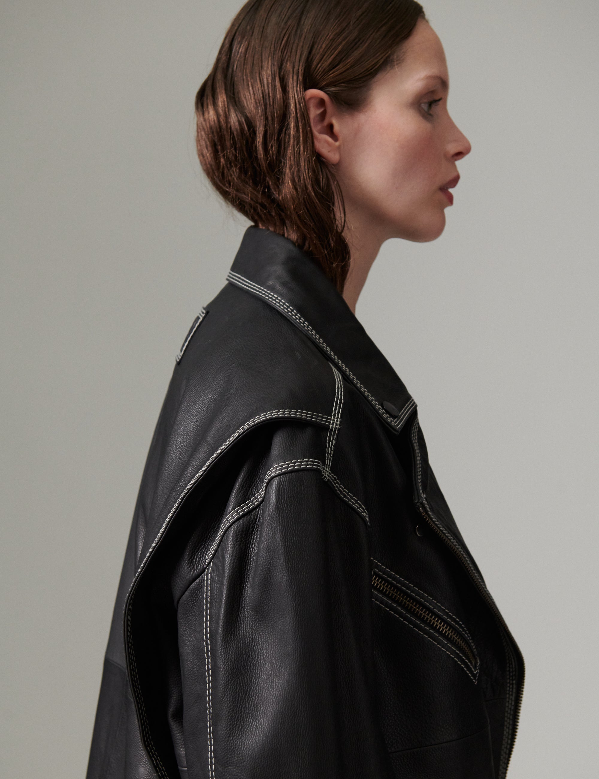 DAY Birger ét Mikkelsen DAYGerry - Calf -Jacket Jacket 190303 Black