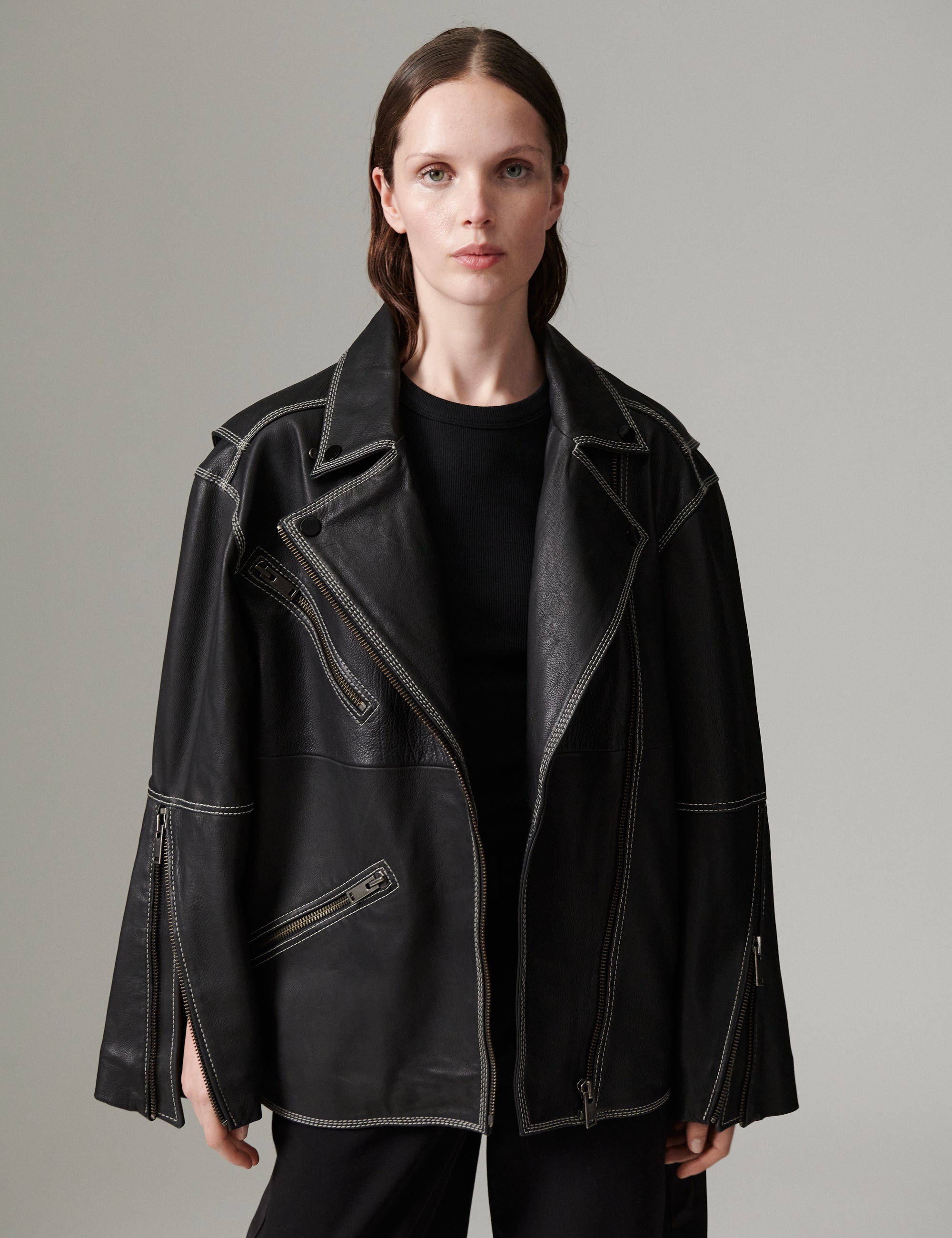 DAY Birger ét Mikkelsen DAYGerry - Calf -Jacket Jacket 190303 Black