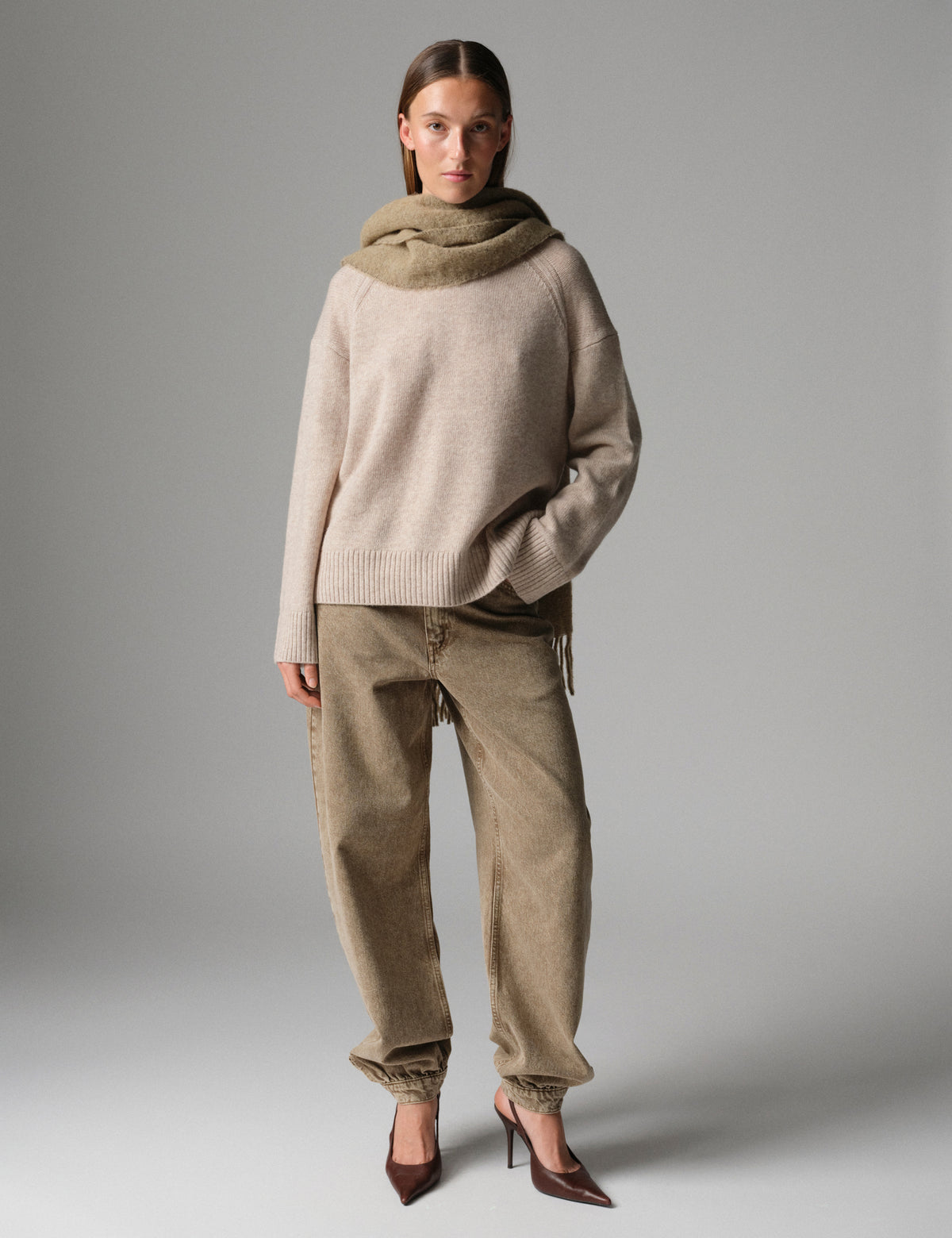 DAY Birger ét Mikkelsen DAYGlen - Soft Lamb - Pullover Pullover 171105 Roasted Cashew