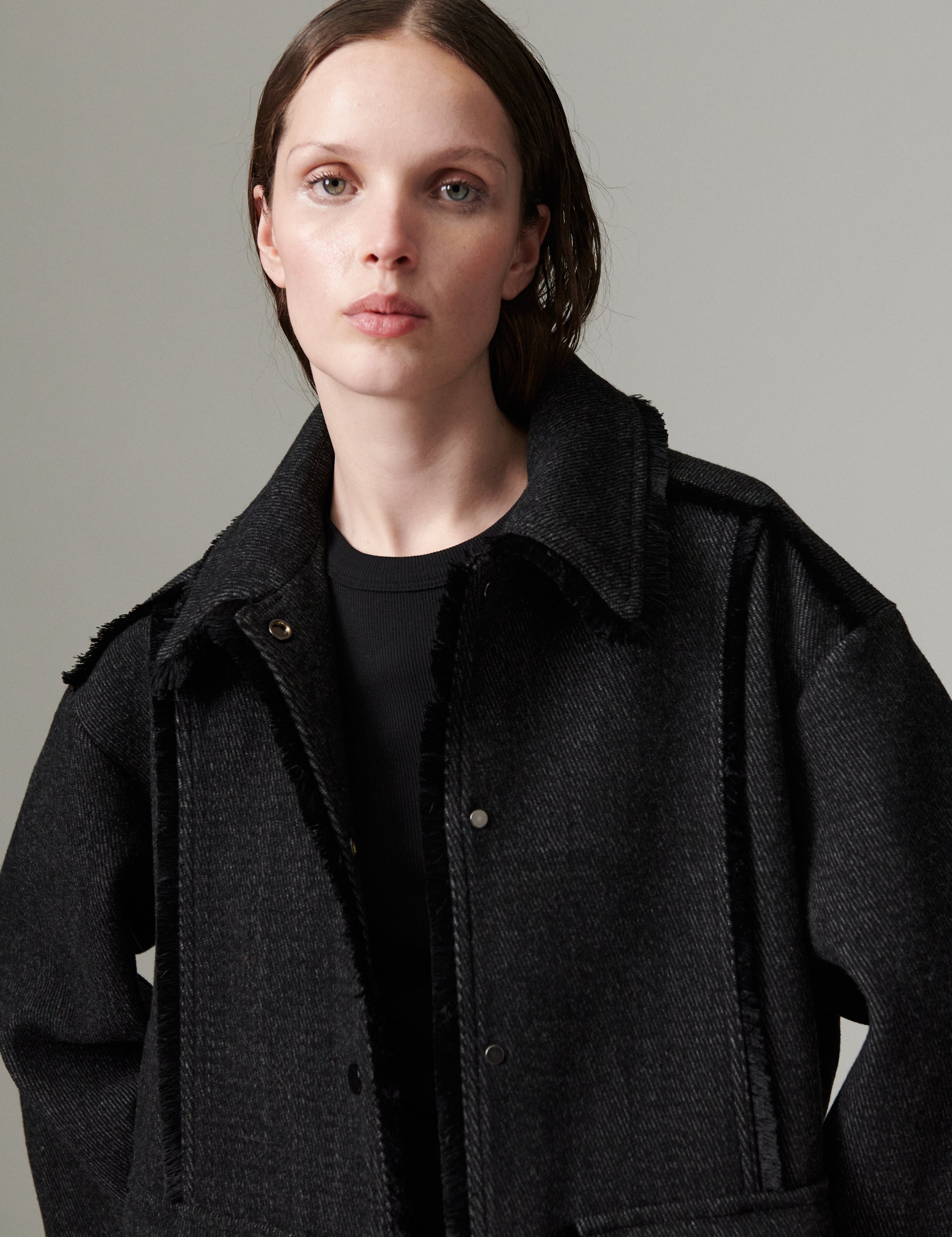DAY Birger ét Mikkelsen DAYHarry - Wool Structure - Jacket Jacket 900013 Grey Twill