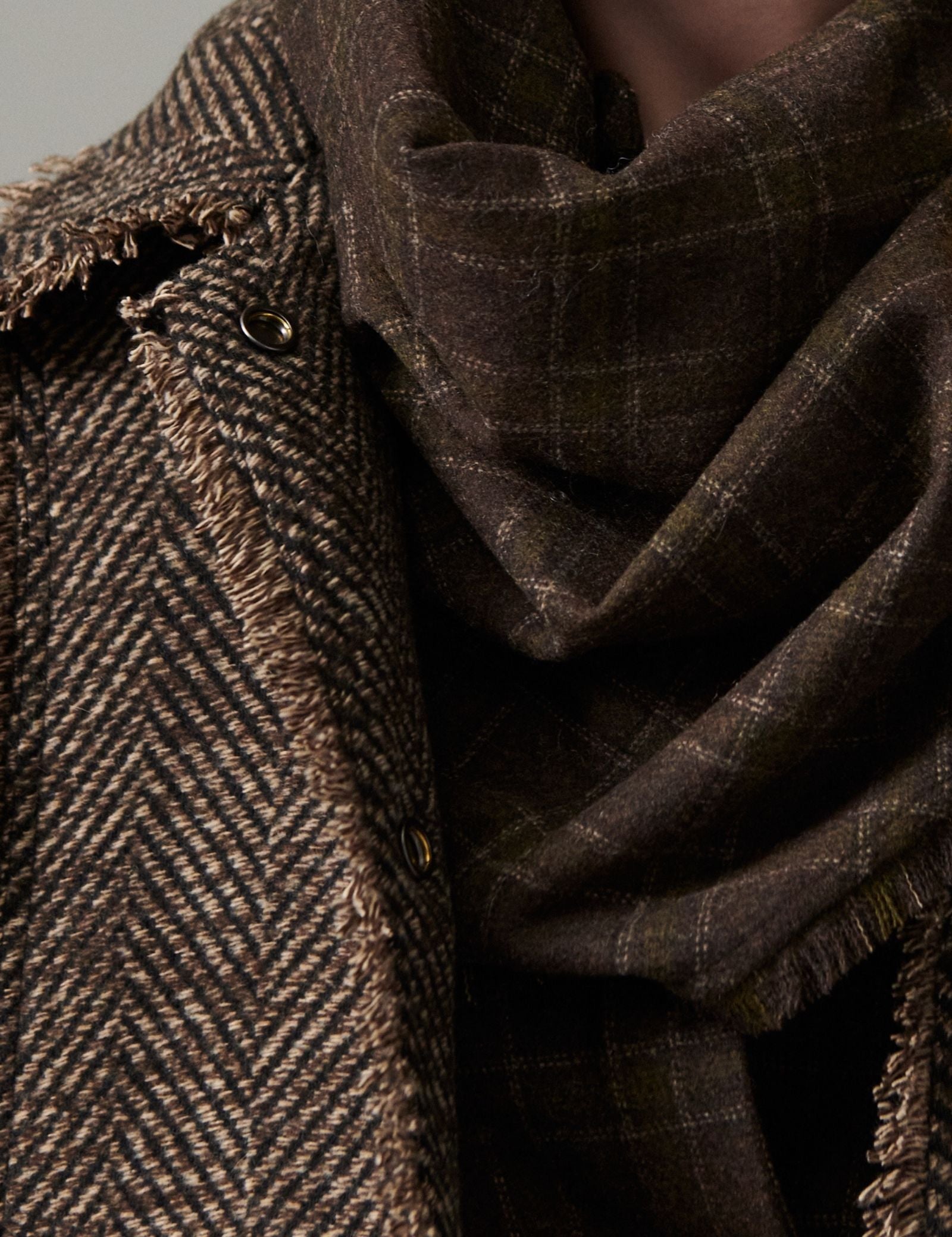 DAY Birger ét Mikkelsen DAYHarry - Wool Structure - Jacket Jacket 900014 Brown Twill