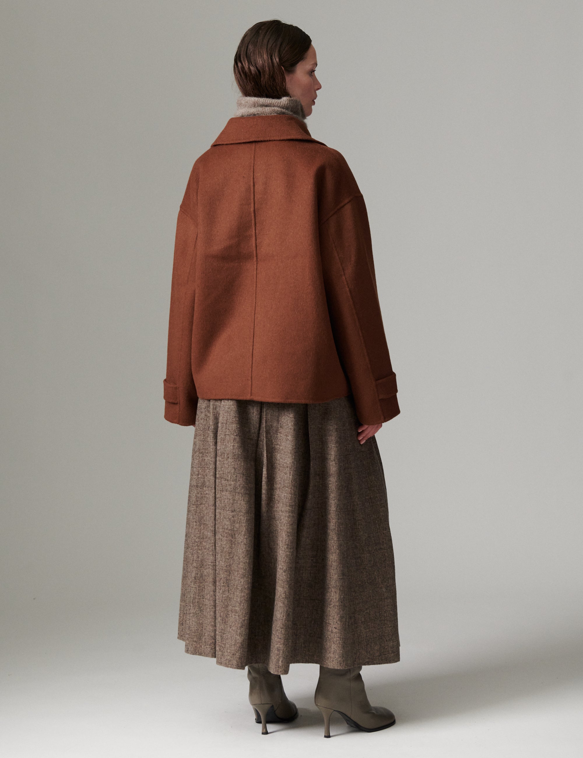 DAY Birger ét Mikkelsen DAYJill - Double Faced Wool - Jacket Jacket 180933 RUBBER