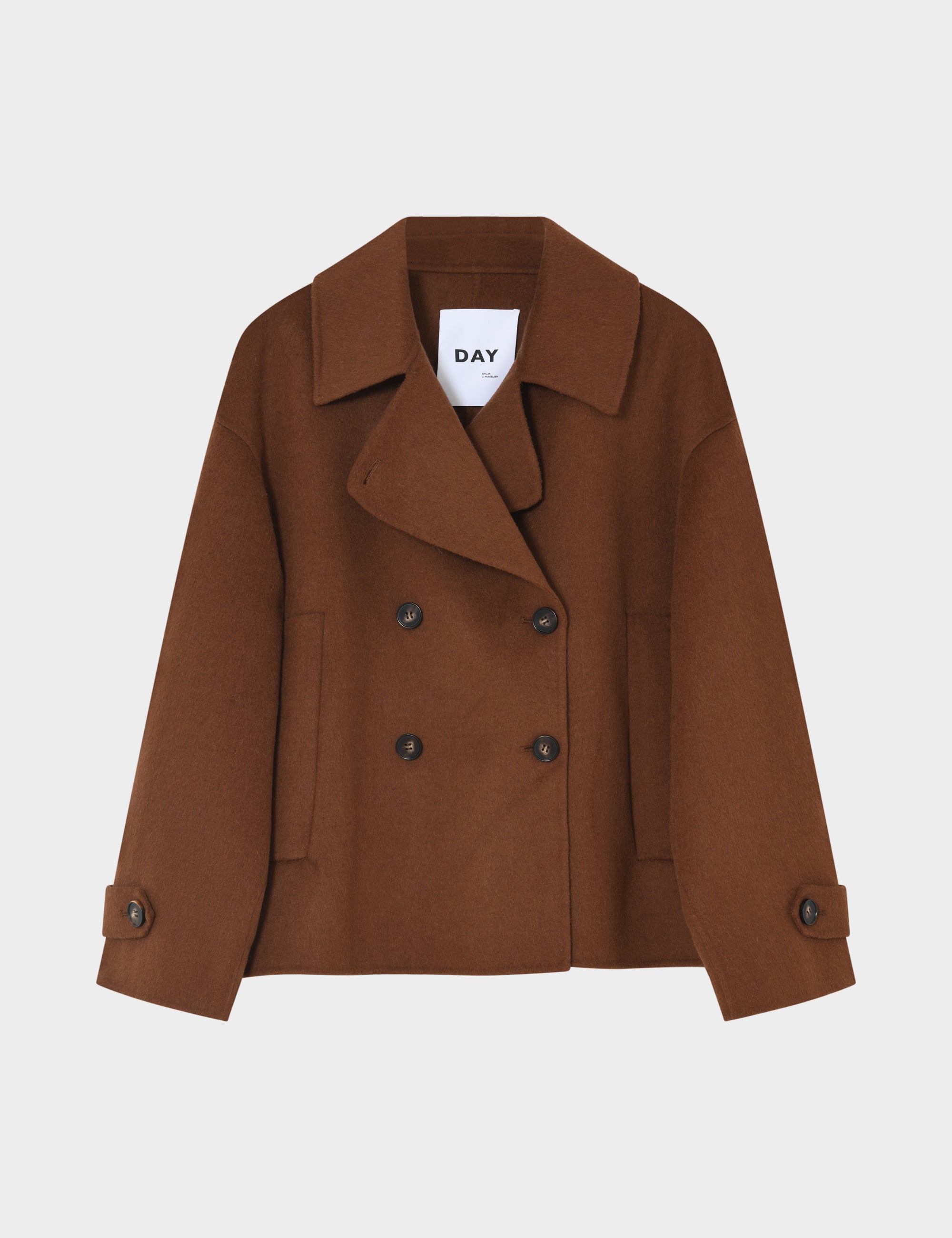 DAY Birger ét Mikkelsen DAYJill - Double Faced Wool - Jacket Jacket 180933 RUBBER