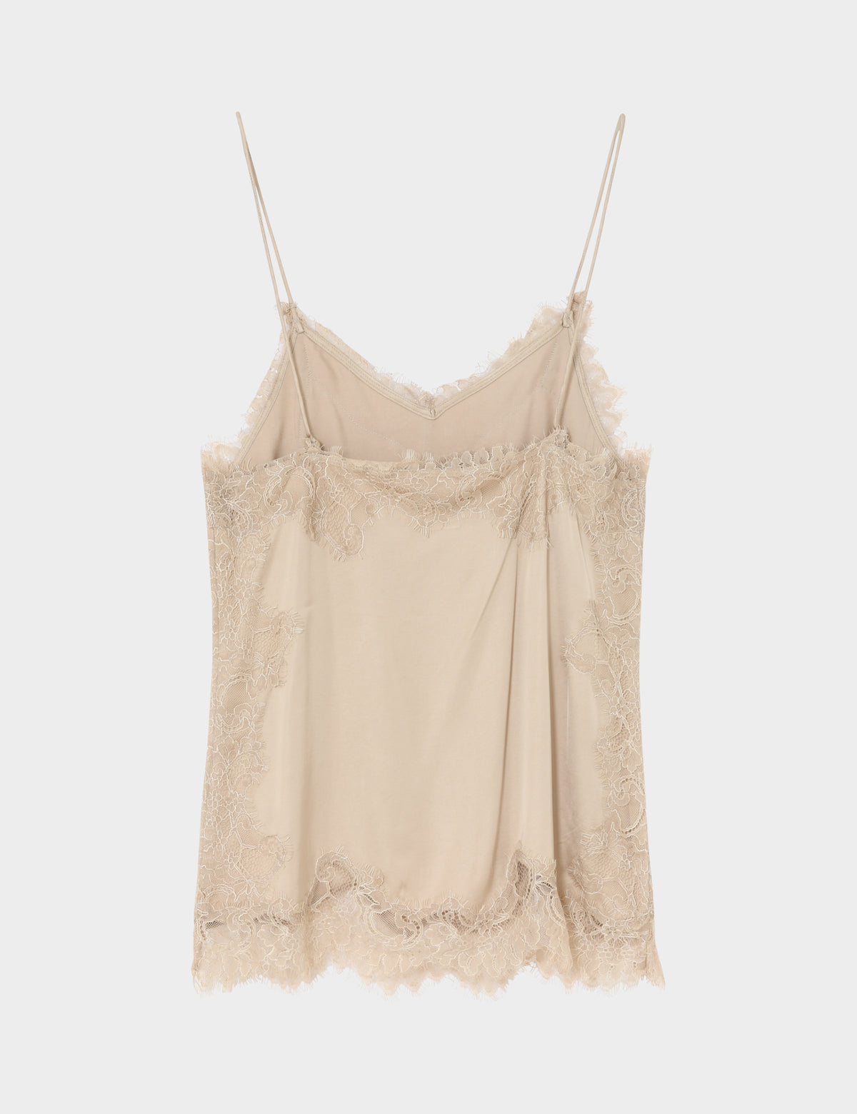 DAY Birger ét Mikkelsen DAYLacey - Fluid Viscose - Top Top 151304 HUMUS
