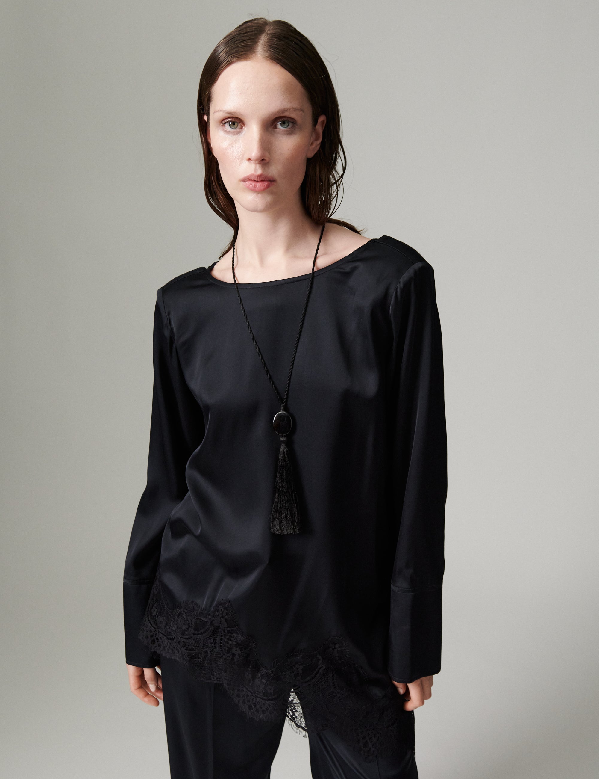 DAY Birger ét Mikkelsen DAYLila - Fluid Viscose - Blouse Blouse 190303 Black