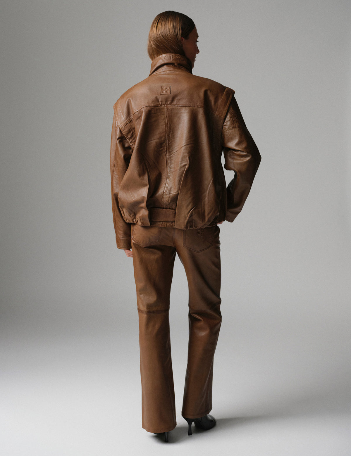 DAY Birger ét Mikkelsen DAYLowa - Soft Lamb Leather - Jacket Jacket 180933 RUBBER