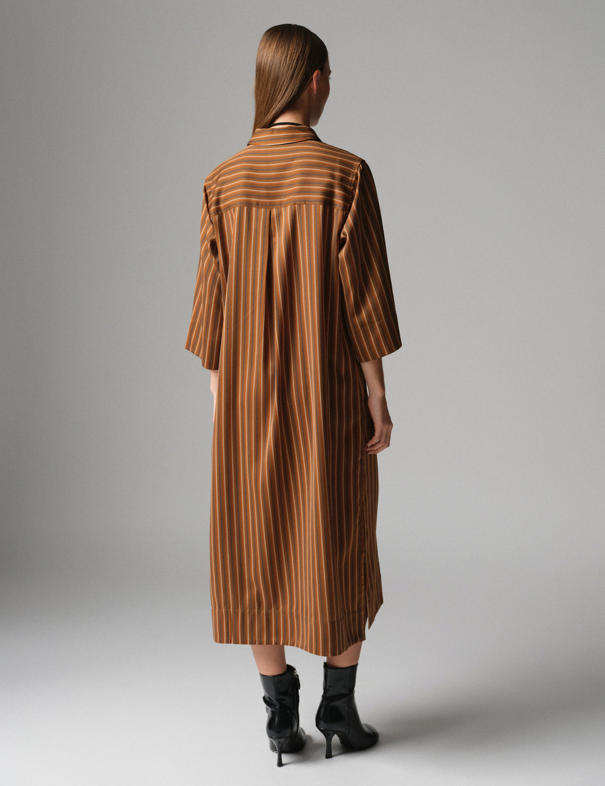 DAY Birger ét Mikkelsen DAYMantis -Chic Stripes - Dress Dress 10083 Brown stripe