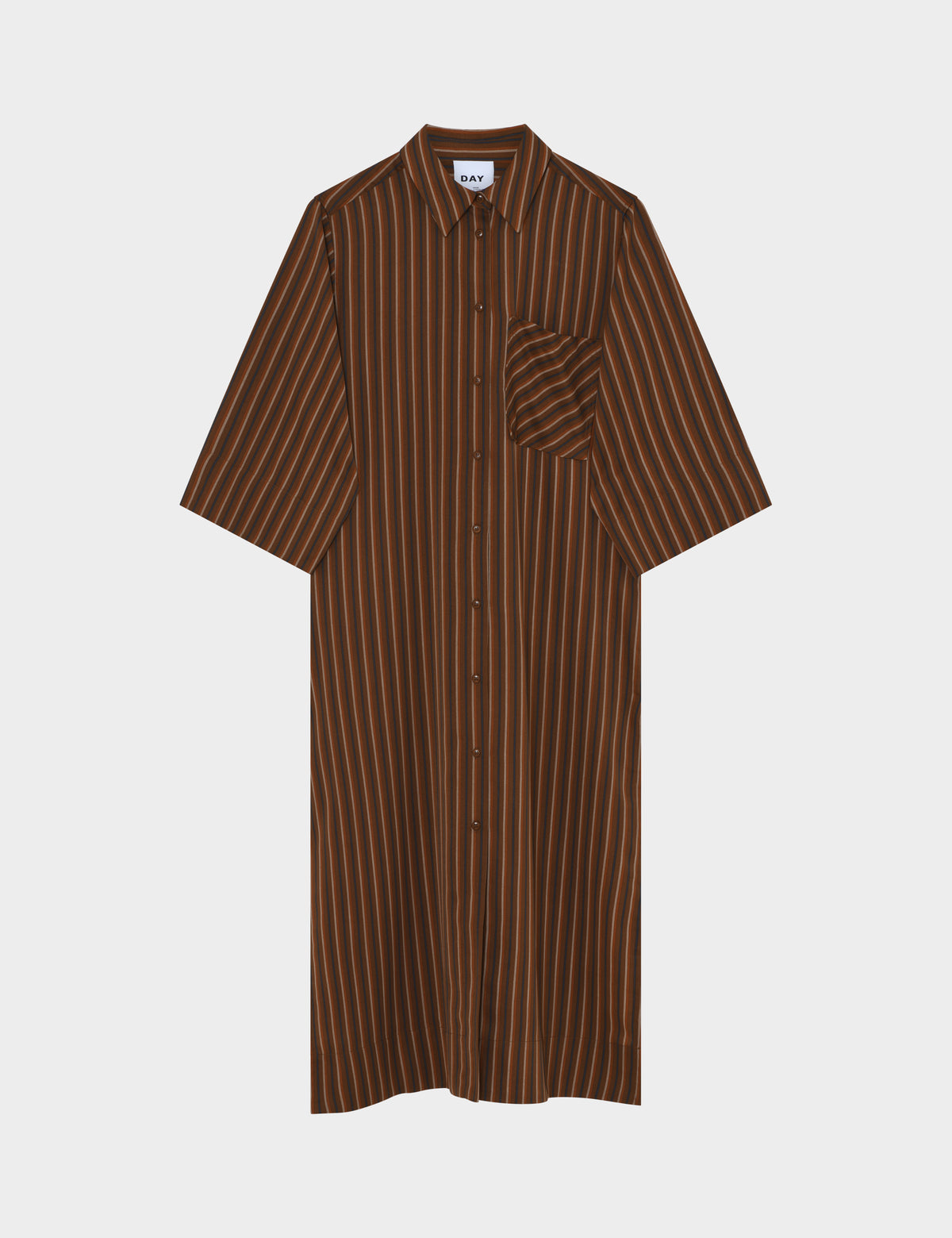 DAY Birger ét Mikkelsen DAYMantis -Chic Stripes - Dress Dress 10083 Brown stripe