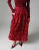 DAYMaylee - Ruffled lacy - Skirt - Biking Red