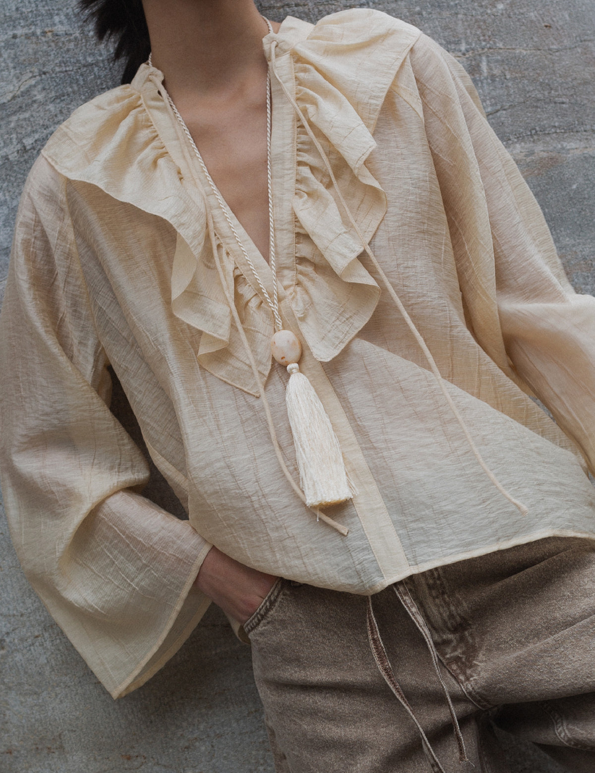DAY Birger ét Mikkelsen DAYMeret - Collected Beads - Necklace Necklace 01015 Ivory
