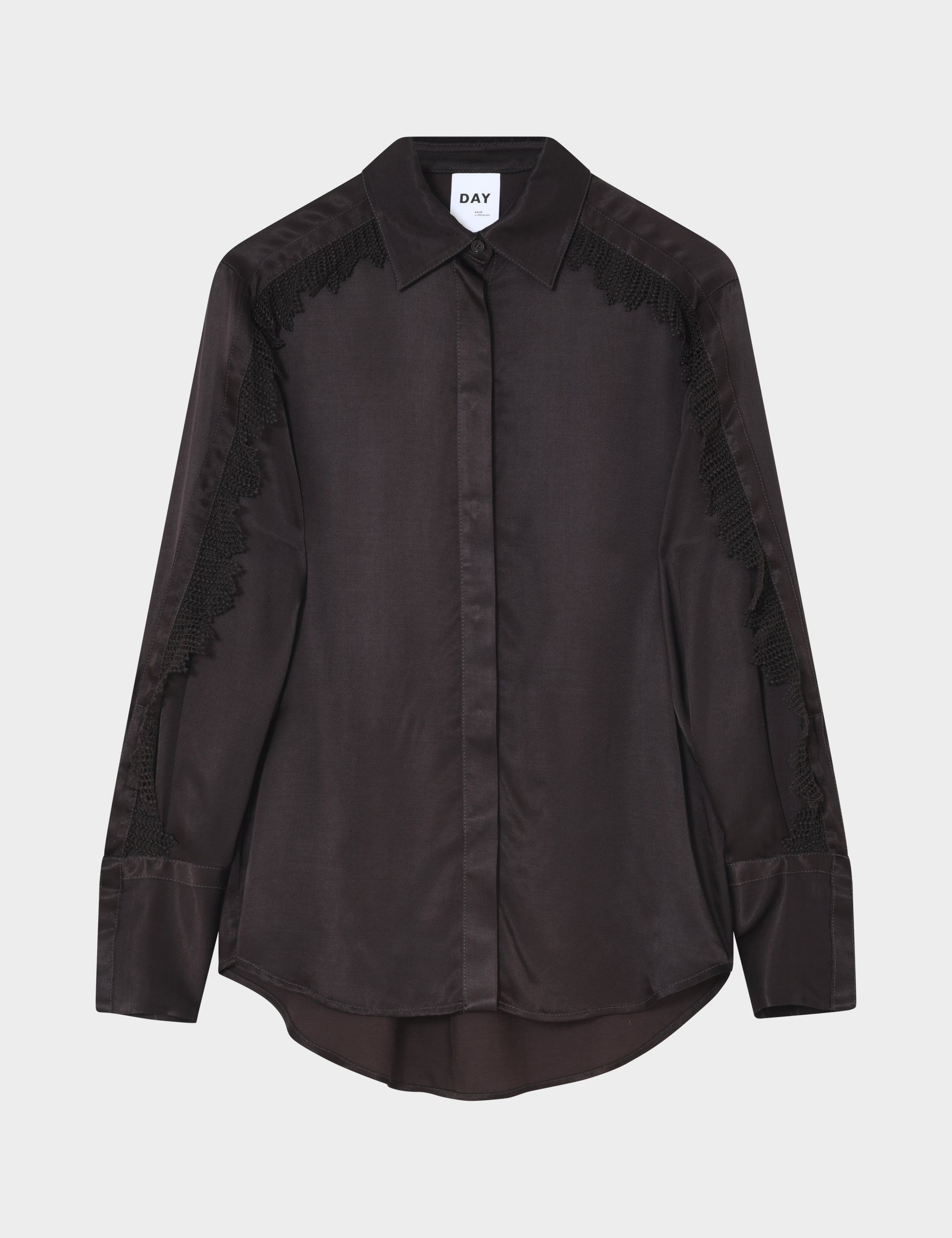 DAY Birger ét Mikkelsen DAYMola - Silky Touch - Blouse Blouse 191018 Ganache