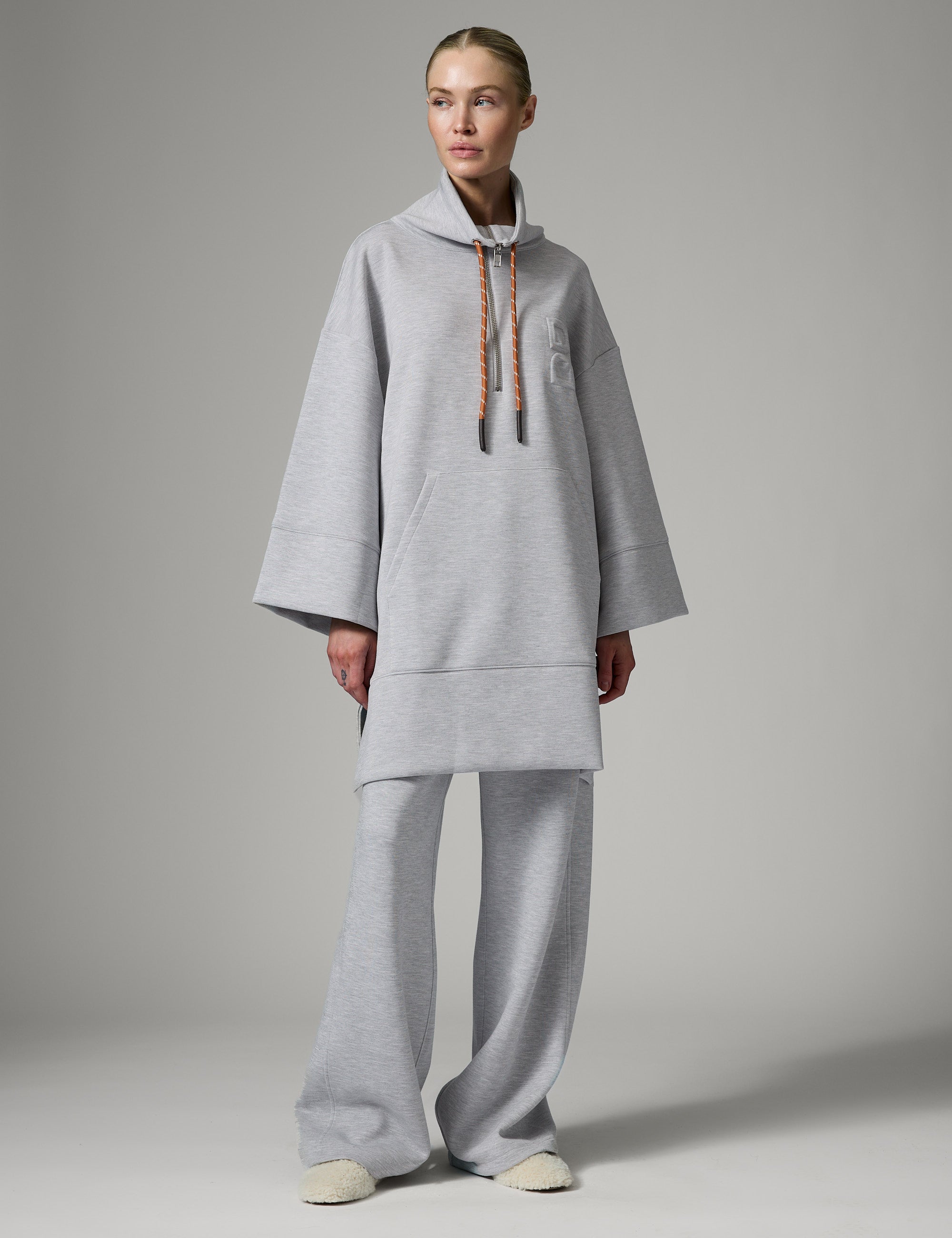 DAY Birger ét Mikkelsen DAYPerry - Scuba Cardigan 500056 Grey Melange