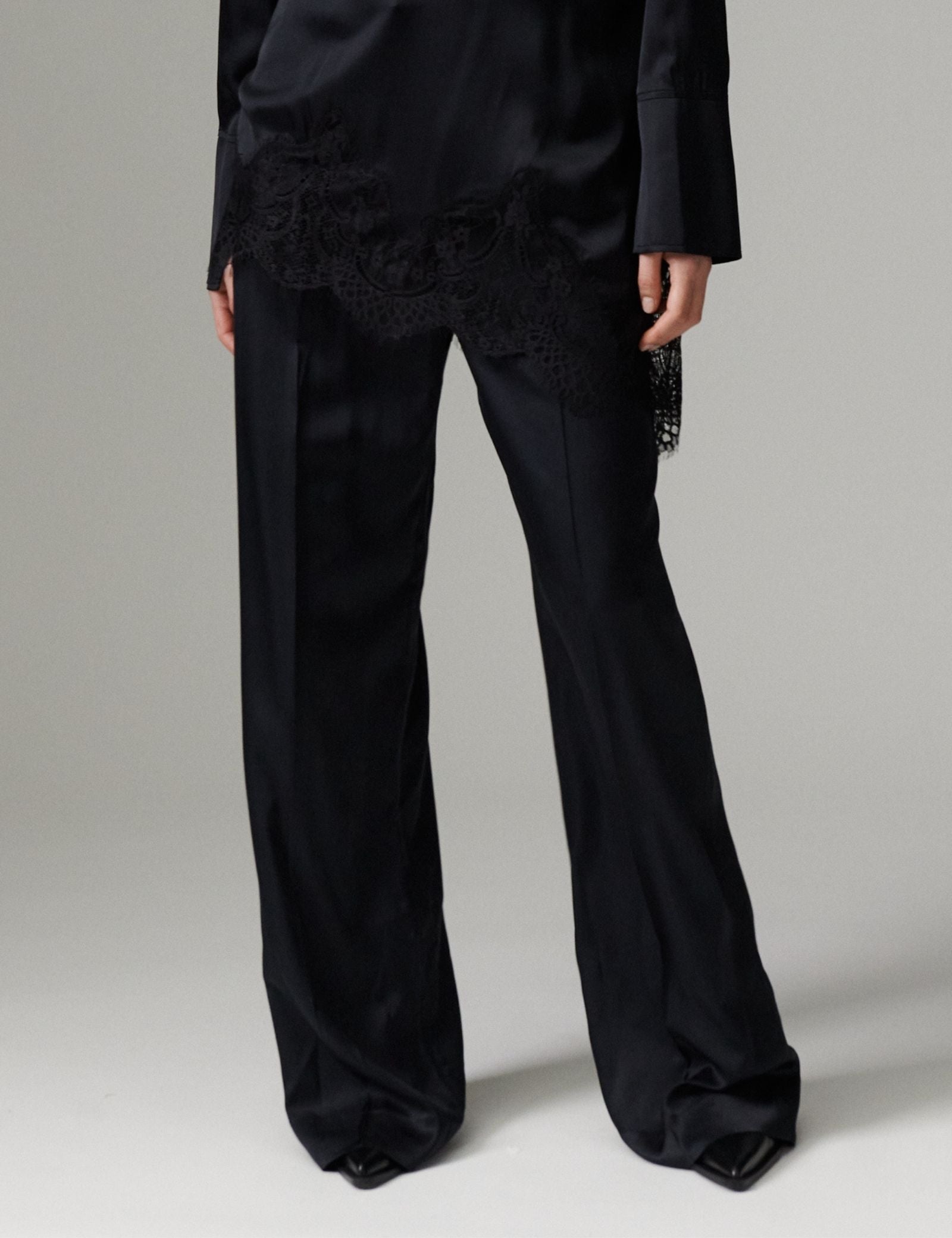 DAY Birger ét Mikkelsen DAYPhoebe - Fluid Viscose - Pants Pants 190303 Black