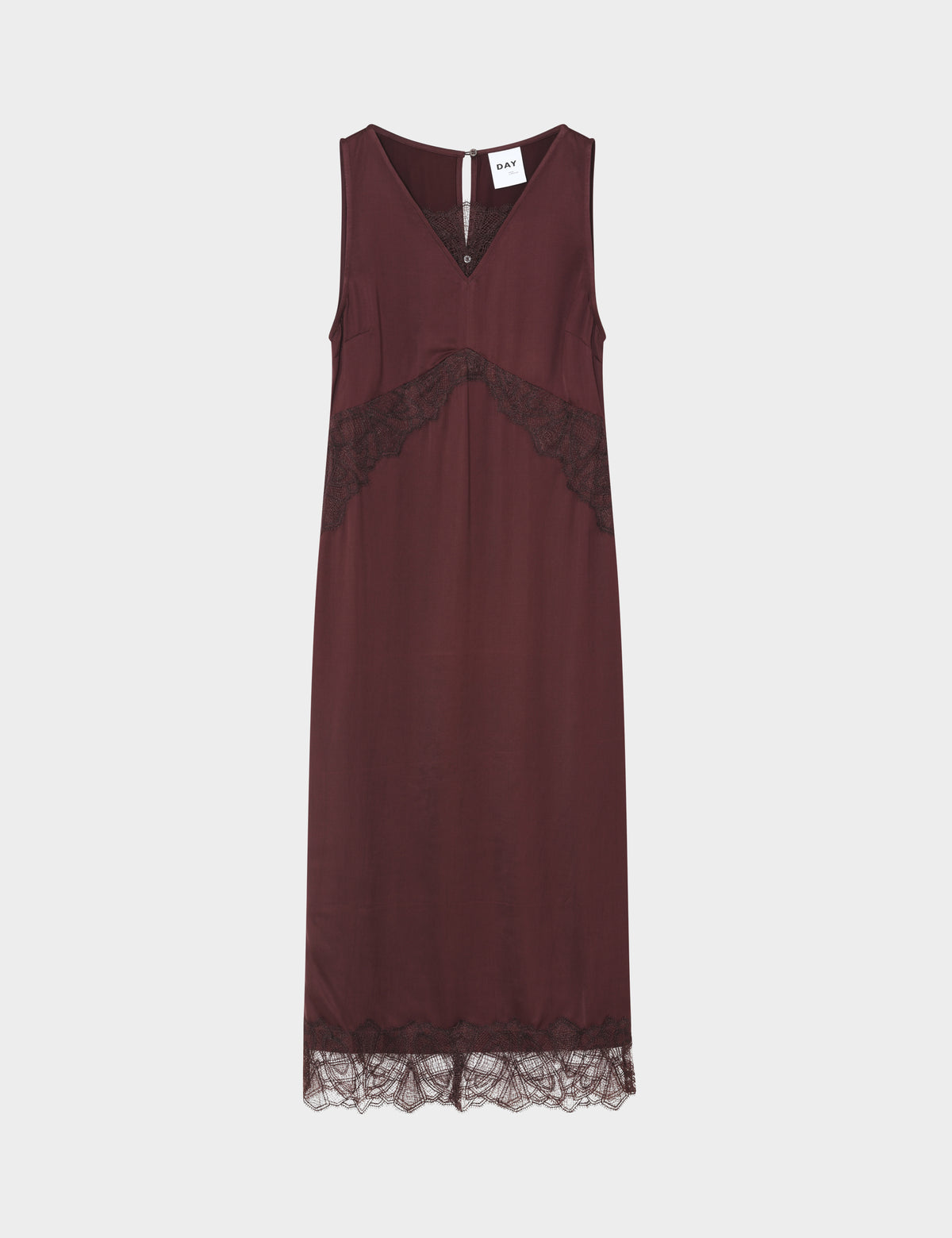 DAY Birger ét Mikkelsen DAYPia - Fluid Viscose - Dress Dress 191619 FUDGE