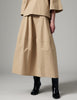 DAYPipa- Cottaline - Skirt - TAUPE