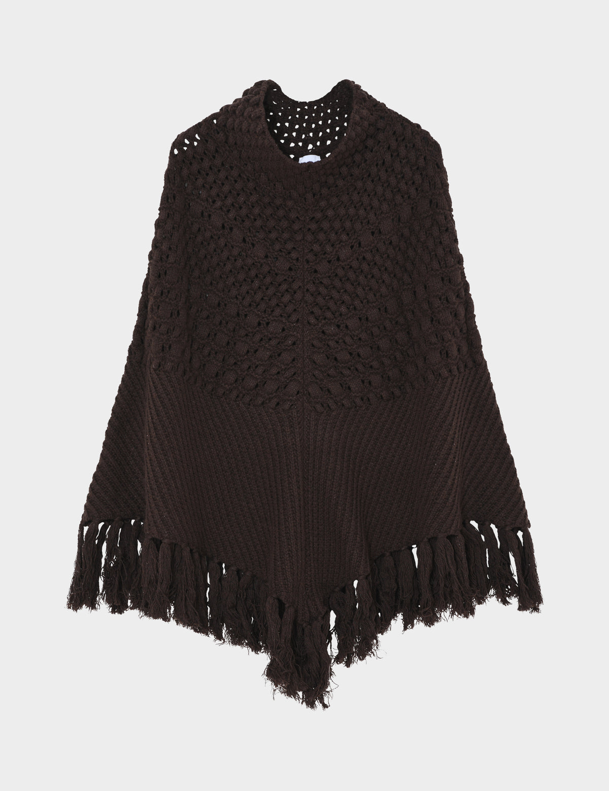 DAY Birger ét Mikkelsen DAYPoncho - Cabel - Cape Cape 191018 Ganache