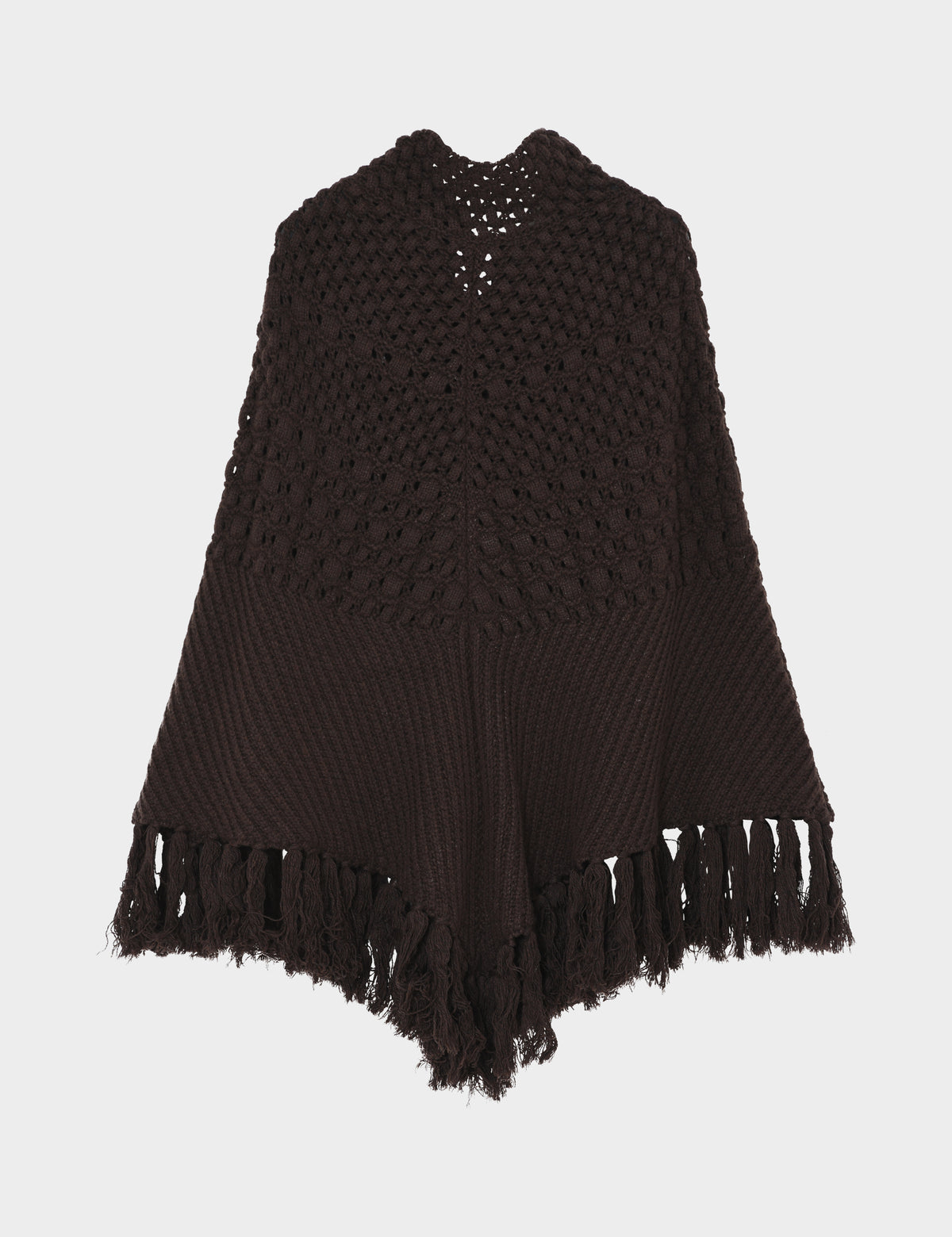 DAY Birger ét Mikkelsen DAYPoncho - Cabel - Cape Cape 191018 Ganache