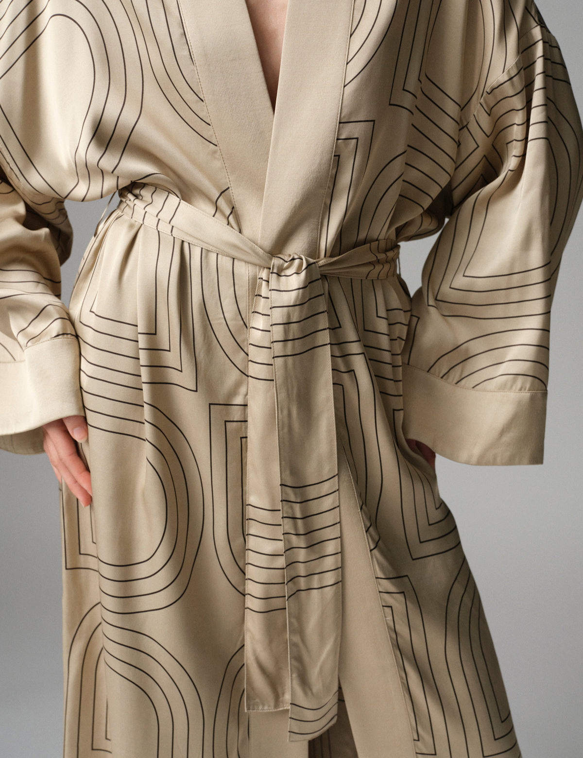 DAY Birger ét Mikkelsen DAYRani - Fluid Viscose - Tunic Tunic 500191 Humus With Black