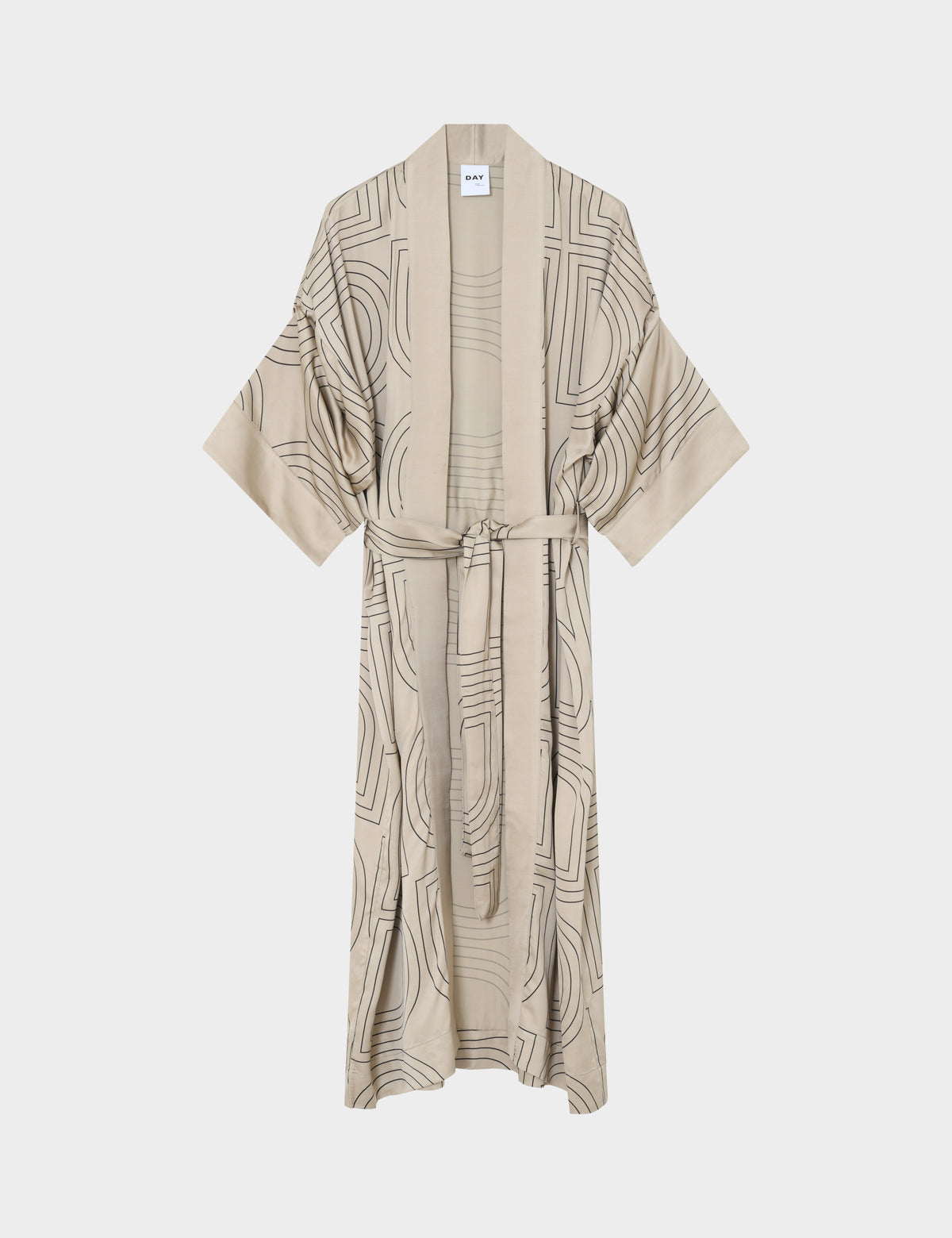 DAY Birger ét Mikkelsen DAYRani - Fluid Viscose - Tunic Tunic 500191 Humus With Black