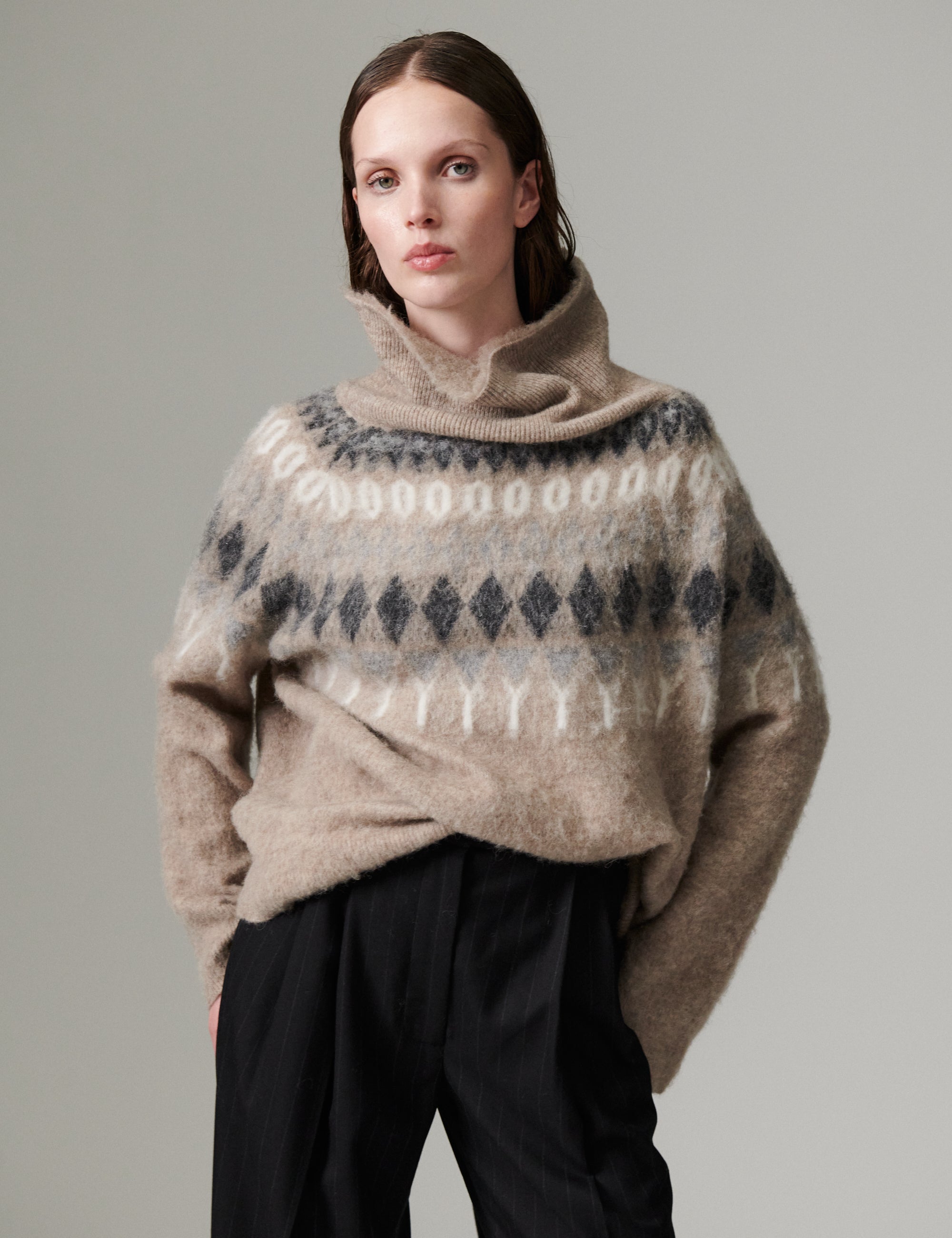 DAY Birger ét Mikkelsen DAYReidar - Cozy Days - Pullover Pullover 17023 Hazel