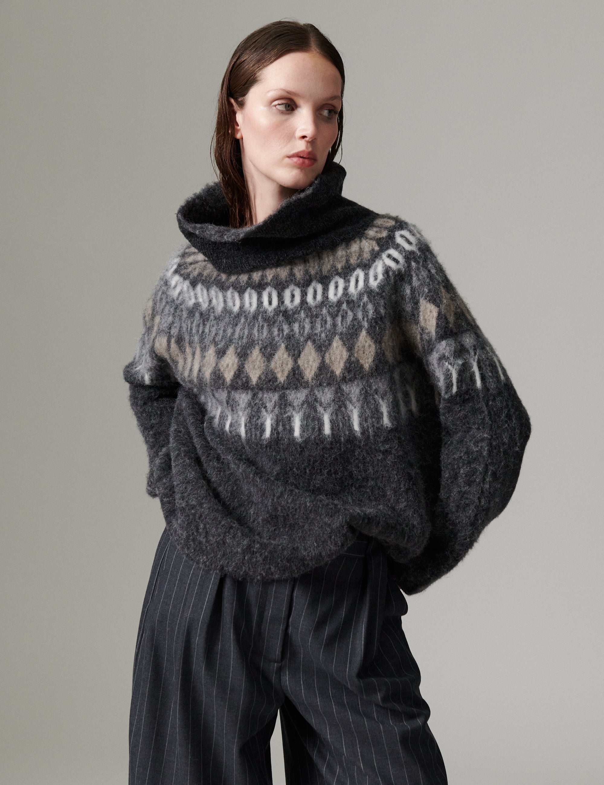 DAY Birger ét Mikkelsen DAYReidar - Cozy Days - Pullover Pullover 18019 Charcoal
