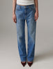 DAYRiven - Soft Denim Structure - Jeans - Washed Blue