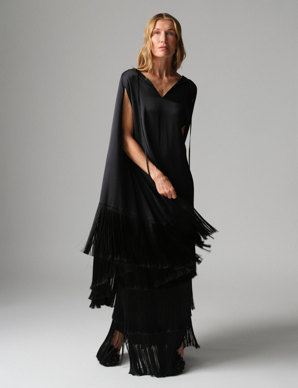 DAY Birger ét Mikkelsen DAYSaxon - Fluid Viscose - Cape Cape 190303 Black