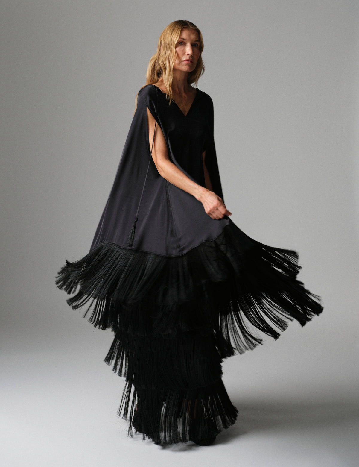DAY Birger ét Mikkelsen DAYSaxon - Fluid Viscose - Cape Cape 190303 Black