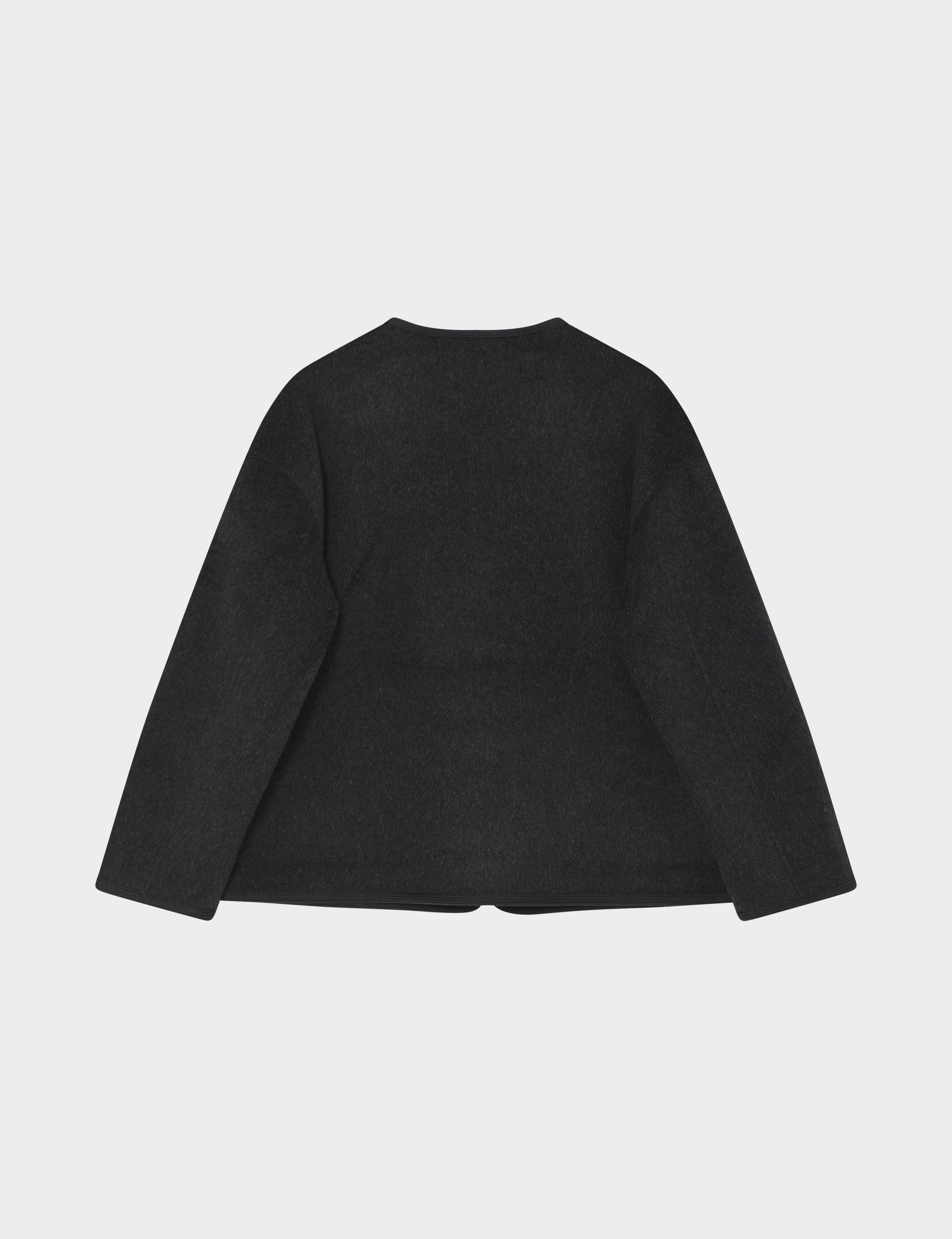DAY Birger ét Mikkelsen DAYSia - Bonded Soft Wool - Jacket Jacket 500003 Dark Grey Melange