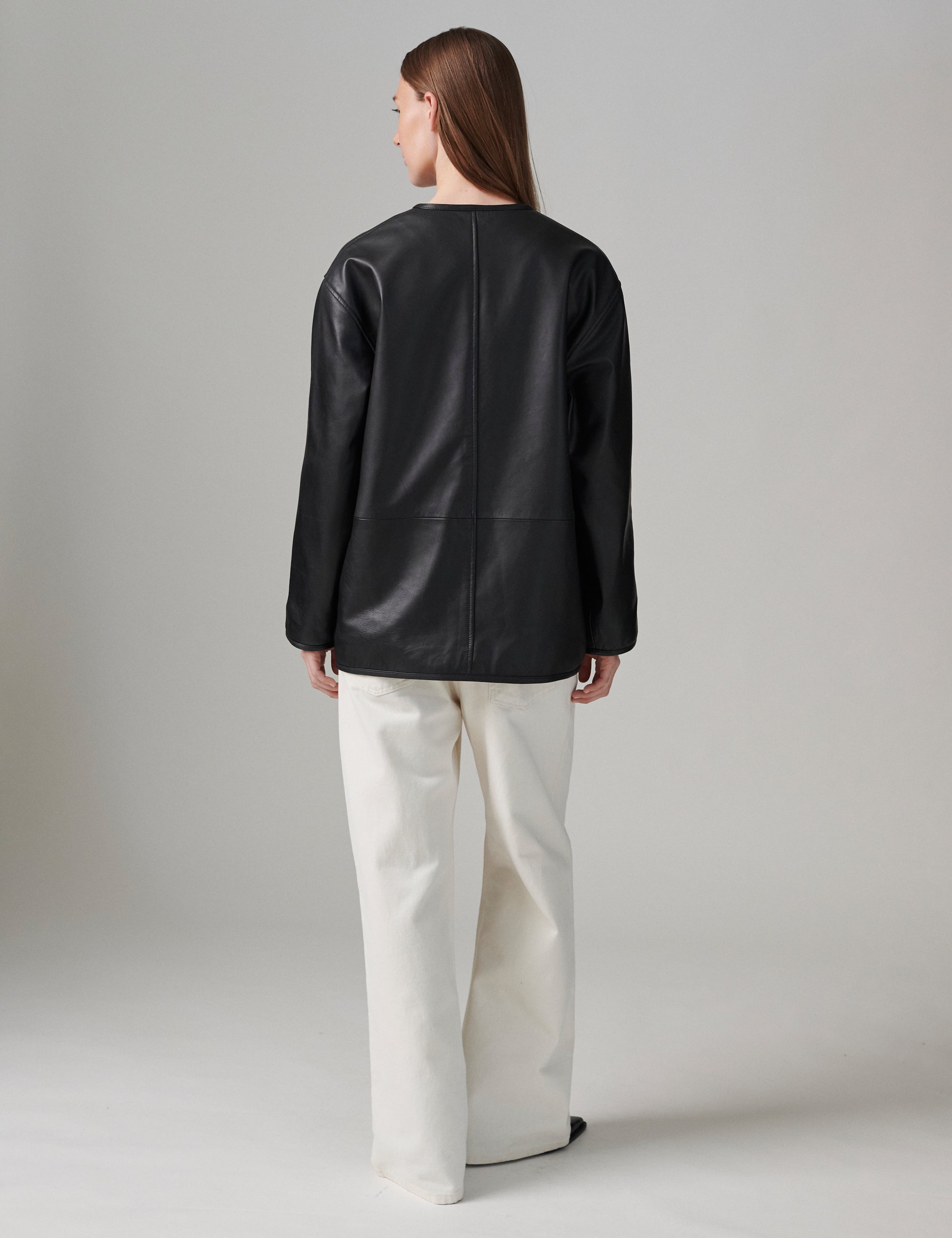 DAY Birger ét Mikkelsen DAYSiaa - Soft Lamb Leather - Jacket Jacket 12000 Black