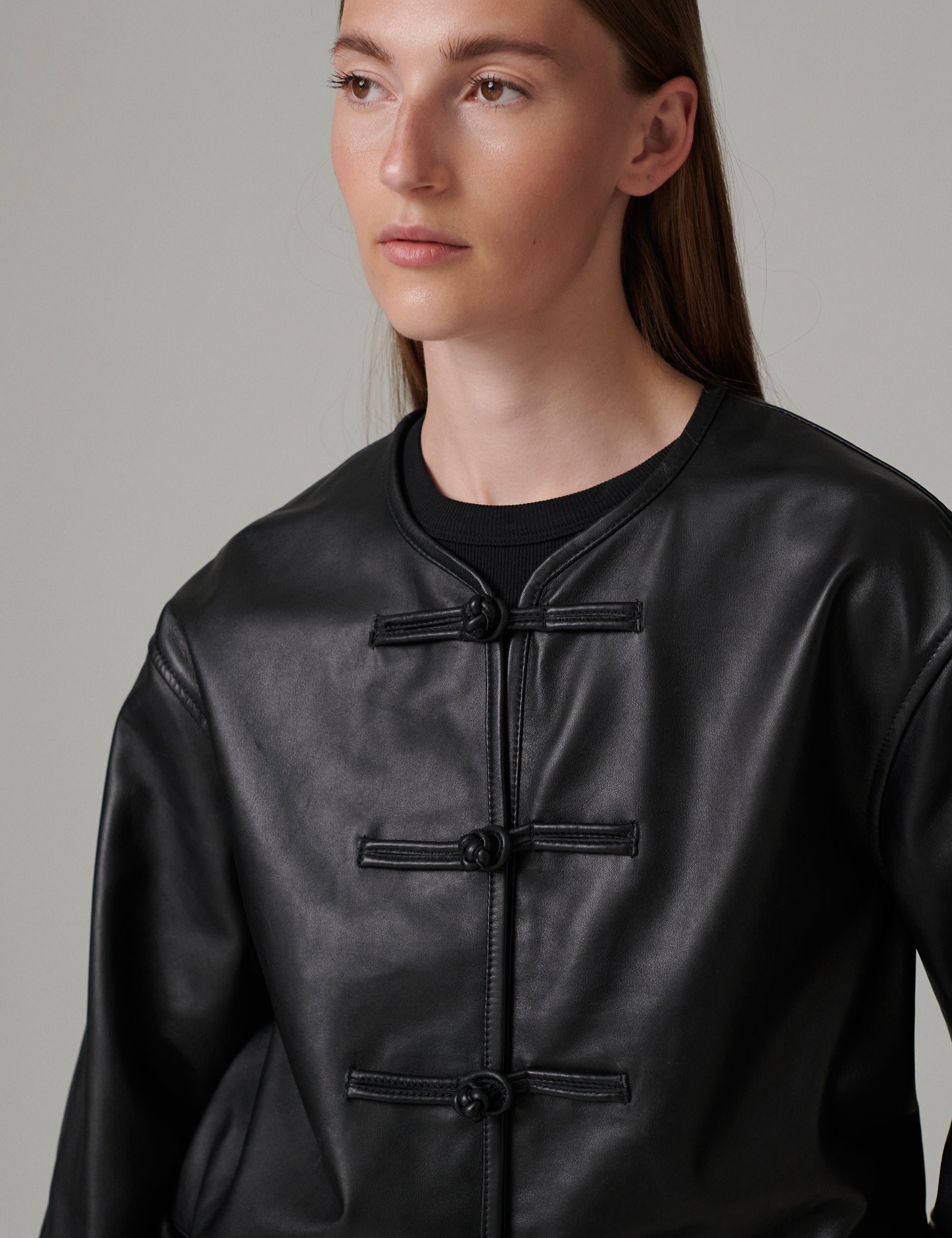 DAY Birger ét Mikkelsen DAYSiaa - Soft Lamb Leather - Jacket Jacket 12000 Black