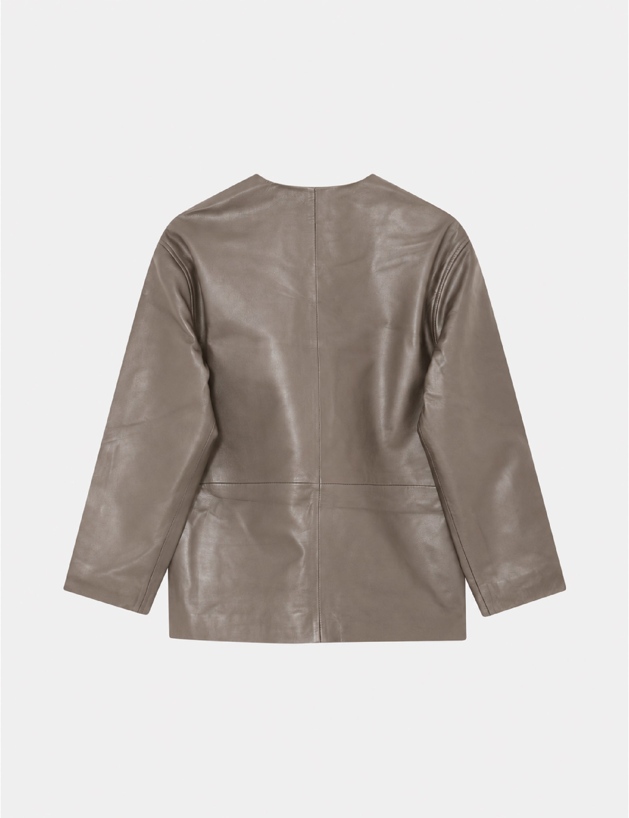 DAY Birger ét Mikkelsen DAYSiaa - Soft Lamb Leather - Jacket Jacket 181112 Walnut