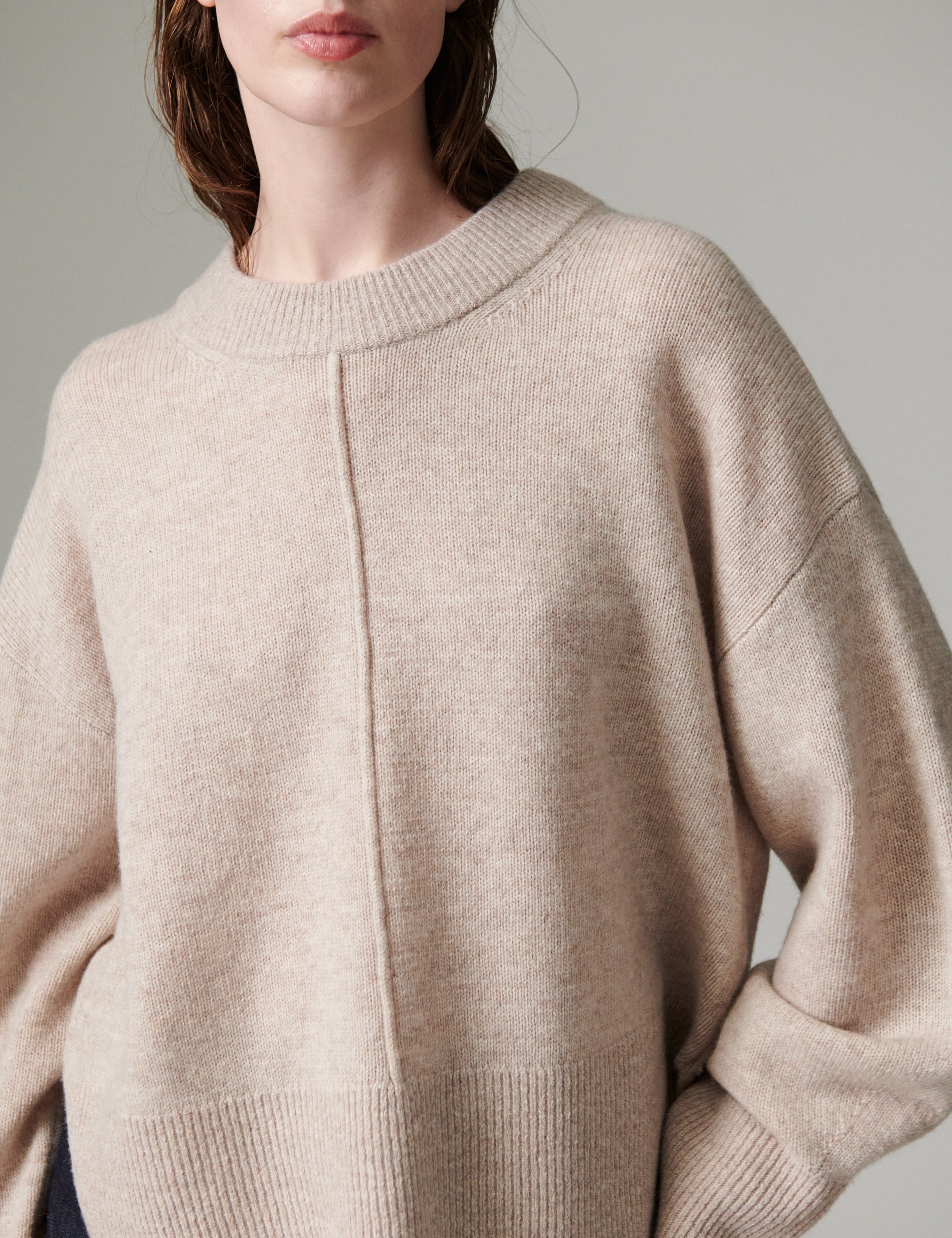 DAY Birger ét Mikkelsen DAYSindi - Soft Lamb - Pullover Pullover 171105 Roasted Cashew