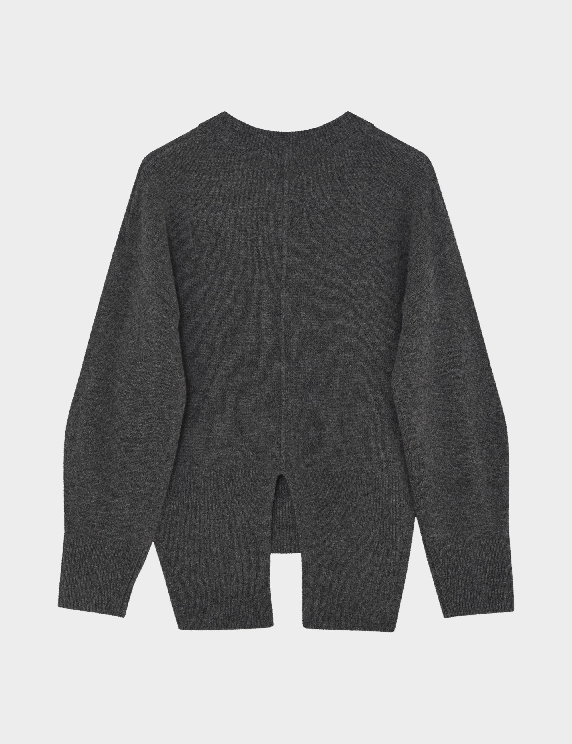 DAY Birger ét Mikkelsen DAYSindi - Soft Lamb - Pullover Pullover 500003 Dark Grey Melange