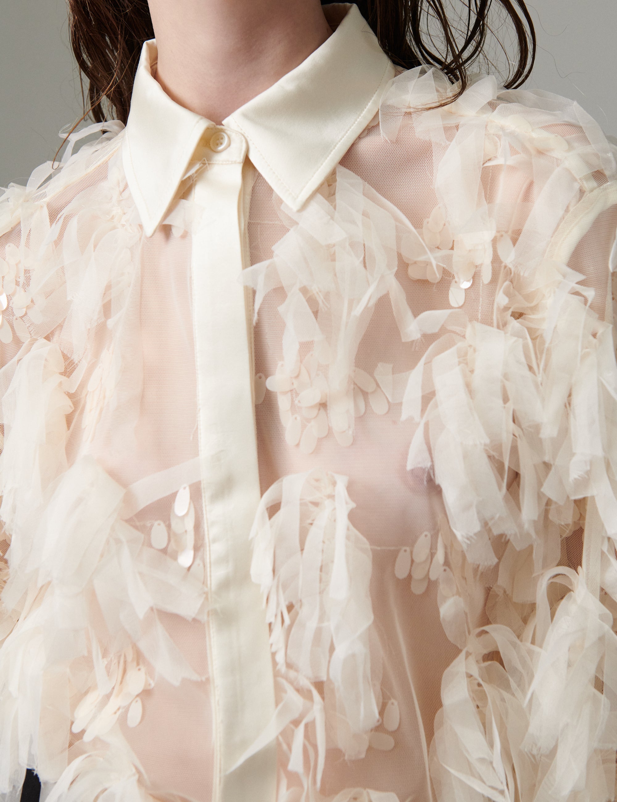 DAY Birger ét Mikkelsen DAYStema - Shiny Sprout - Blouse Blouse 131105 BROWN RICE