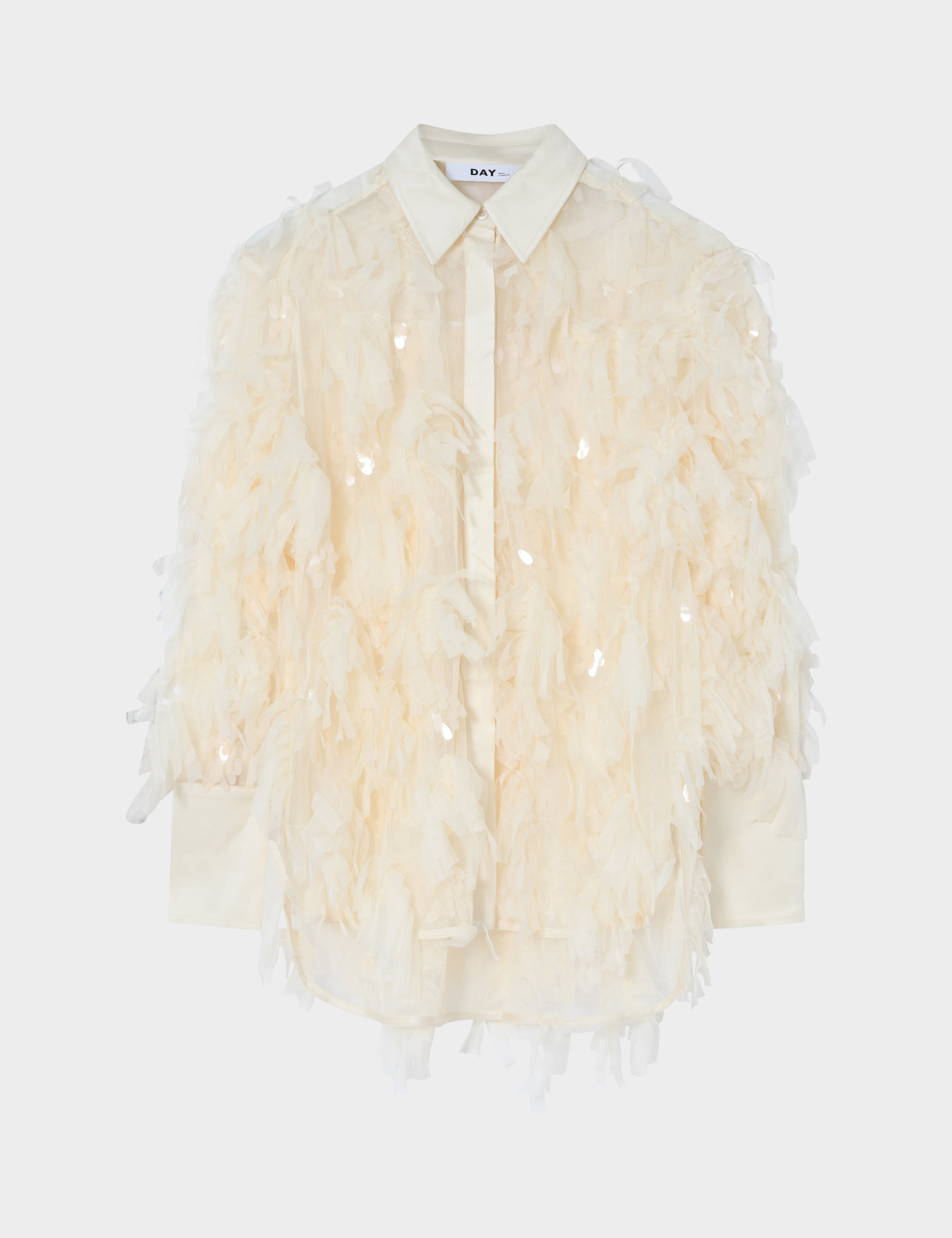 DAY Birger ét Mikkelsen DAYStema - Shiny Sprout - Blouse Blouse 131105 BROWN RICE