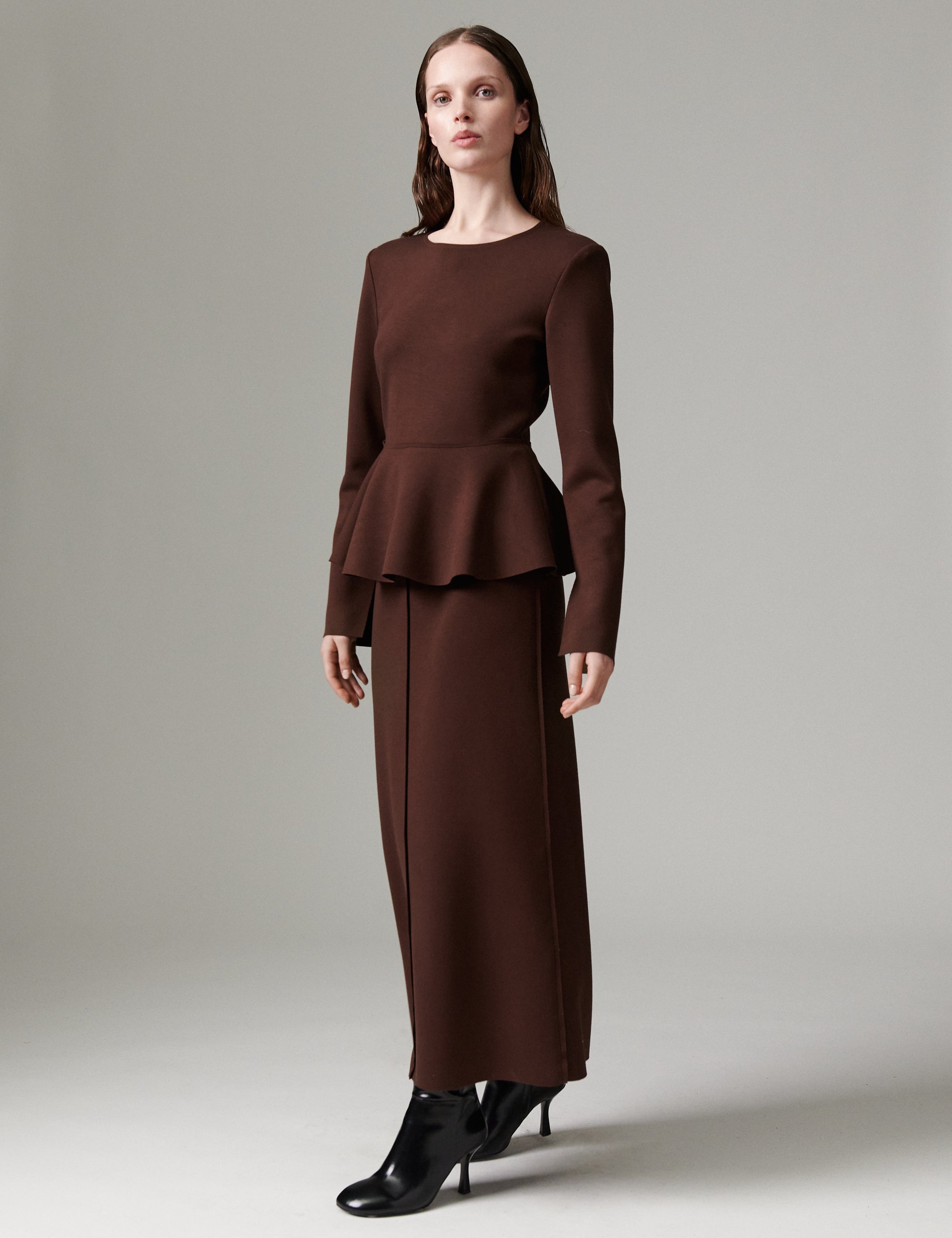 DAY Birger ét Mikkelsen DAYSuzie - Scuba - Skirt Skirt 190915 Coffee Bean
