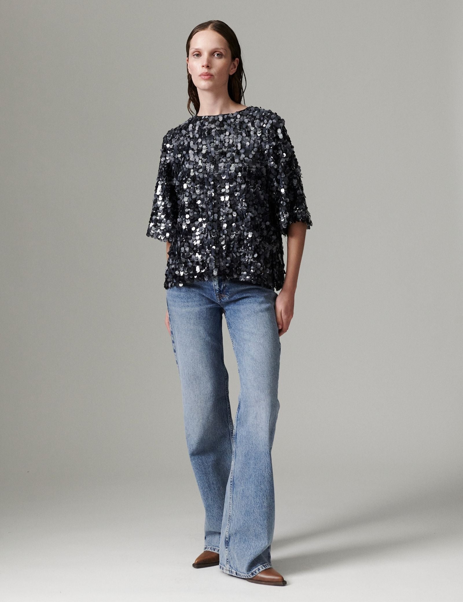 DAY Birger ét Mikkelsen DAYTatiana - Shimmy Top 190303 Black