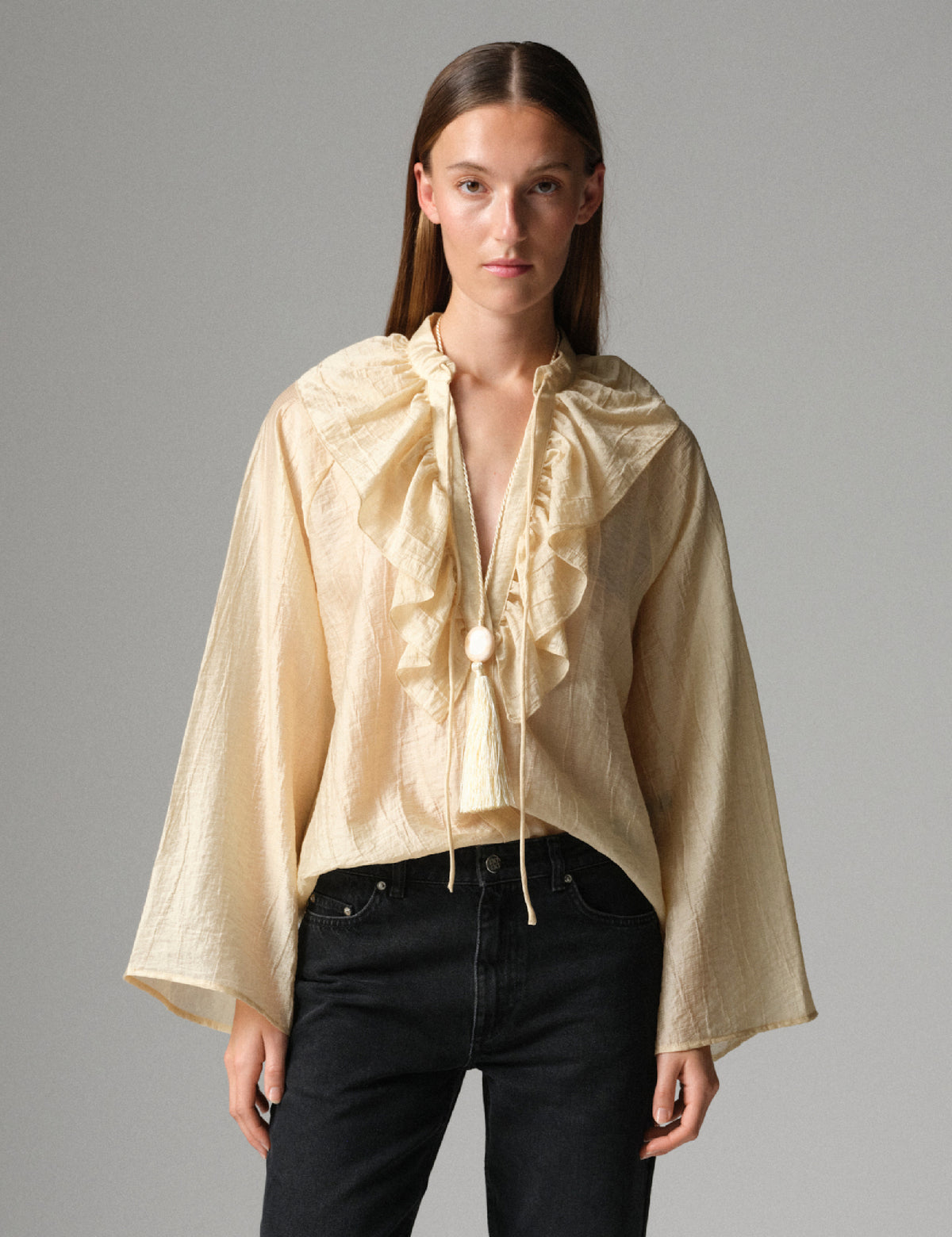 DAY Birger ét Mikkelsen DAYTria - Tencilly - Blouse Blouse 500094 Light Beige