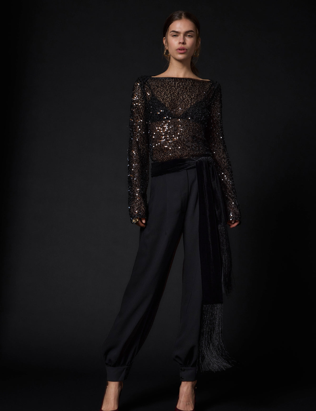 DAY Birger ét Mikkelsen DAYTuana - Shimmering Night - Blouse Blouse 190303 Black