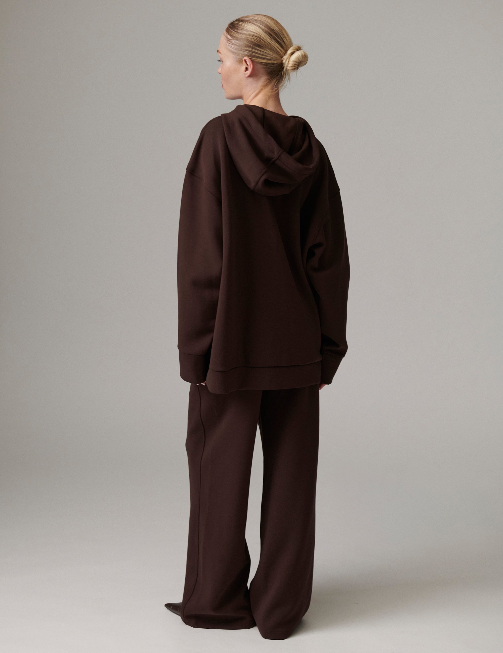 DAY Birger ét Mikkelsen DAYVincy - Scuba - Hoddie Hoodie 190915 Coffee Bean