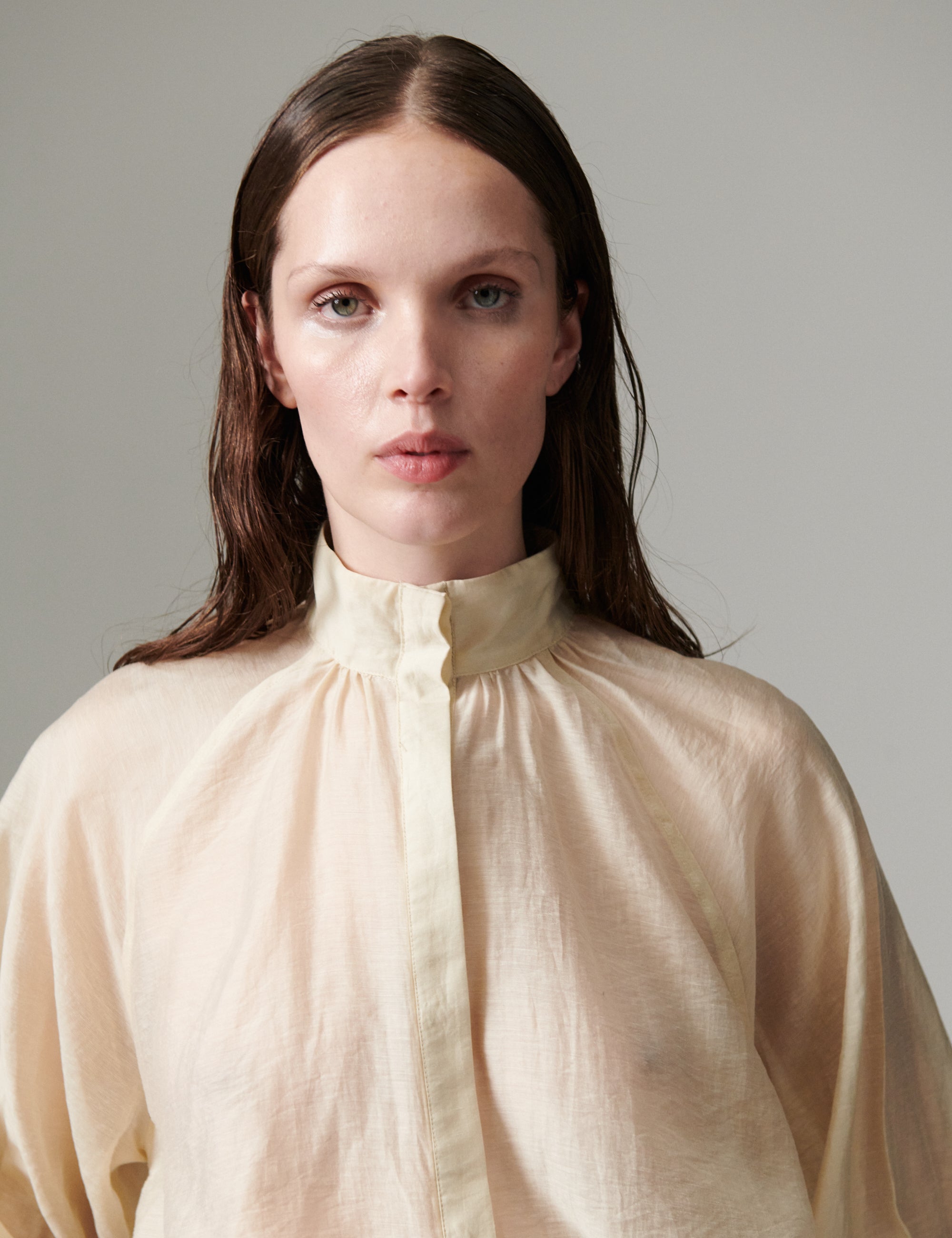 DAY Birger ét Mikkelsen DAYWayo - Linen Tento - Shirt Shirt 131105 BROWN RICE