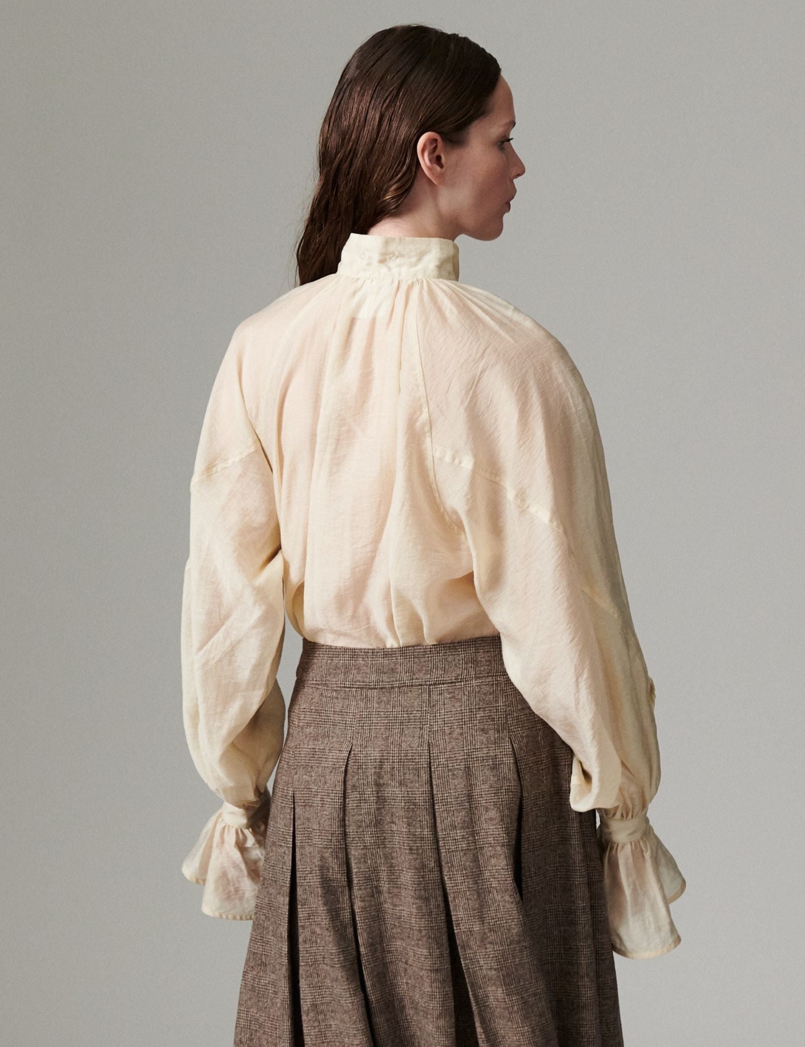 DAY Birger ét Mikkelsen DAYWayo - Linen Tento - Shirt Shirt 131105 BROWN RICE
