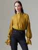 DAYWayo - Linen Tento - Shirt - ECRU OLIVE