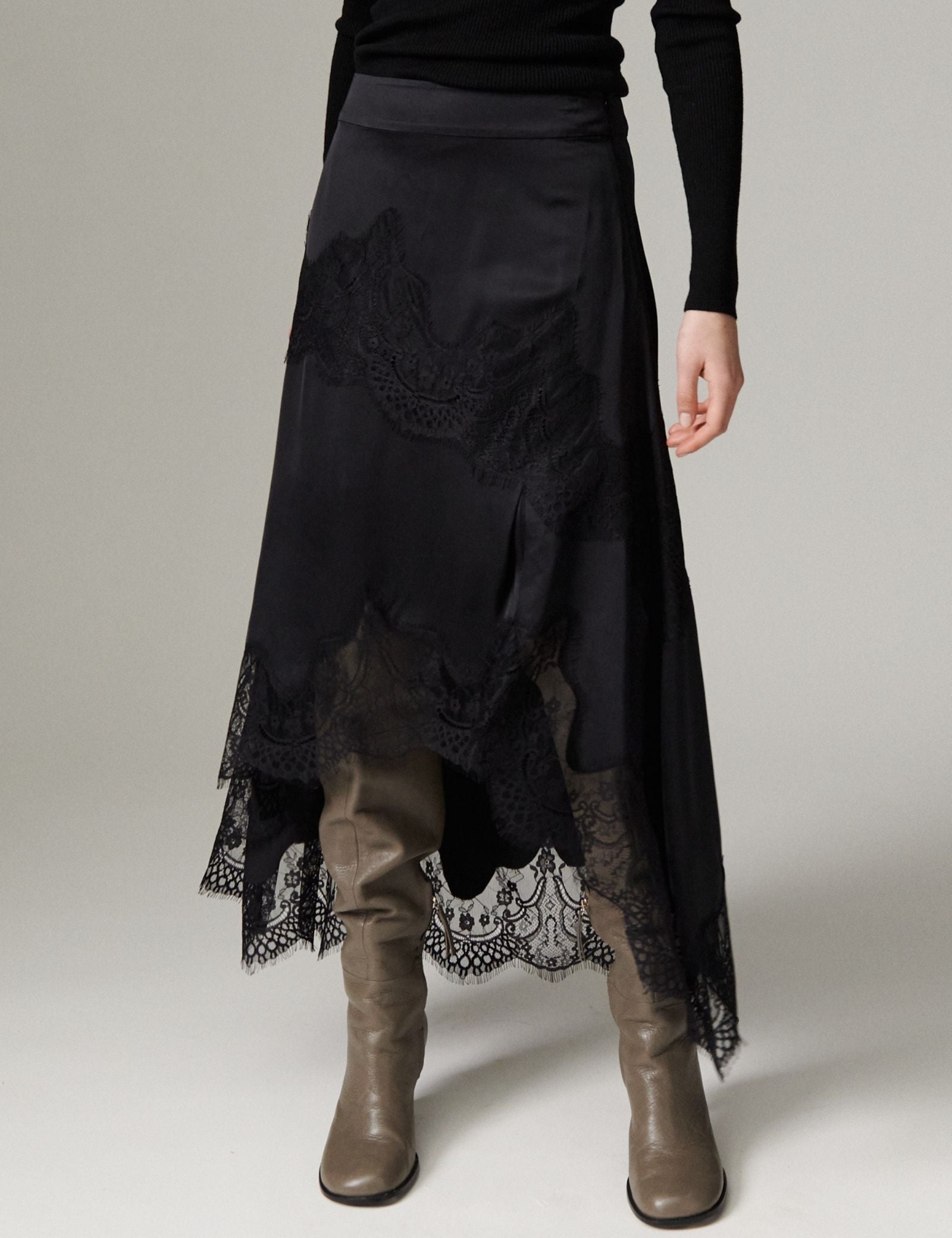 DAY Birger ét Mikkelsen DAYZarna - Fluid Viscose Top 190303 Black