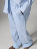 DAYZena - Daylounge Stripe - Pants - Chambray blue